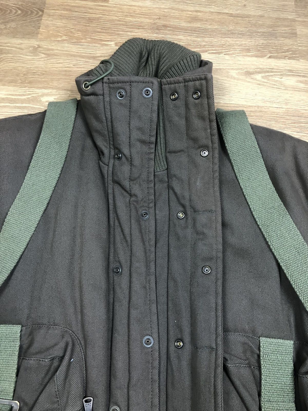 Dolce & Gabbana × Vintage AW2003 Dolce & Gabbana Heavy Detachable Bondage Jacket Size US XL / EU 56 / 4 - 8 Thumbnail