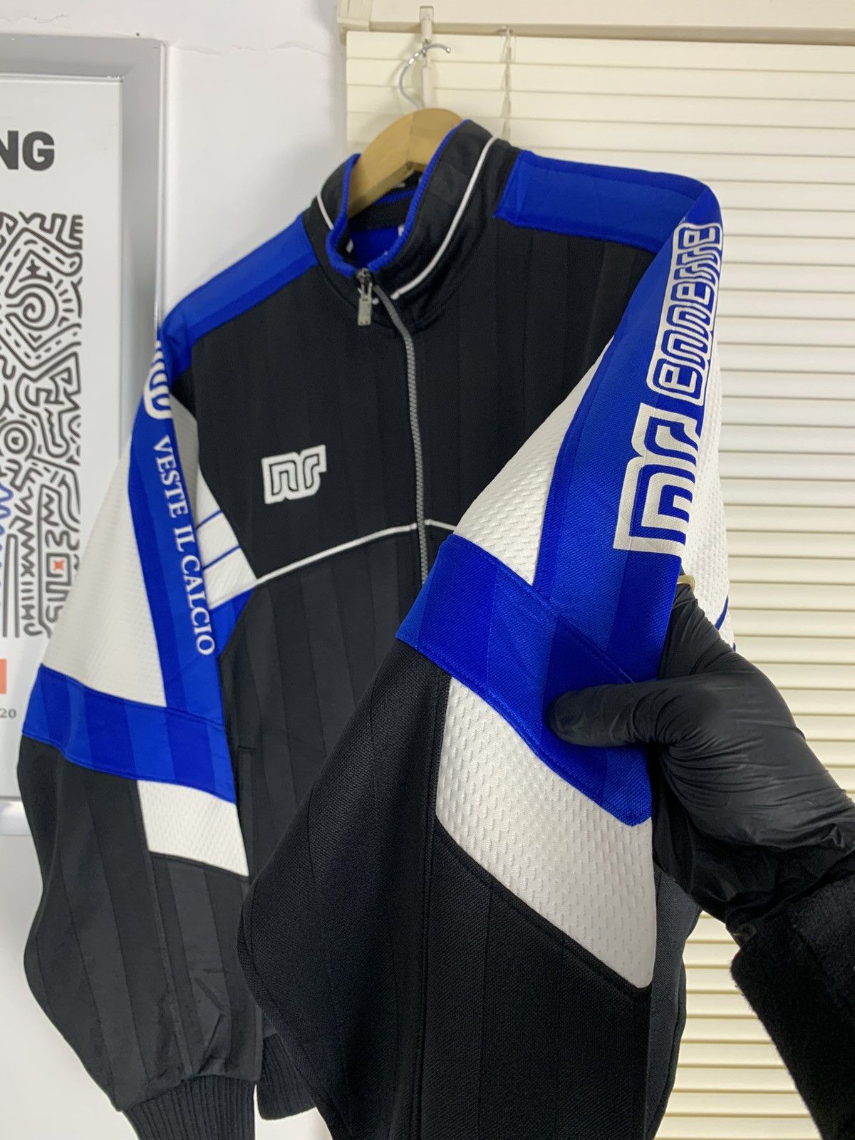 Goldwin × Vintage Vintage 90s Ennerre Made by Goldwin Tracktop Jacket Size US L / EU 52-54 / 3 - 5 Thumbnail