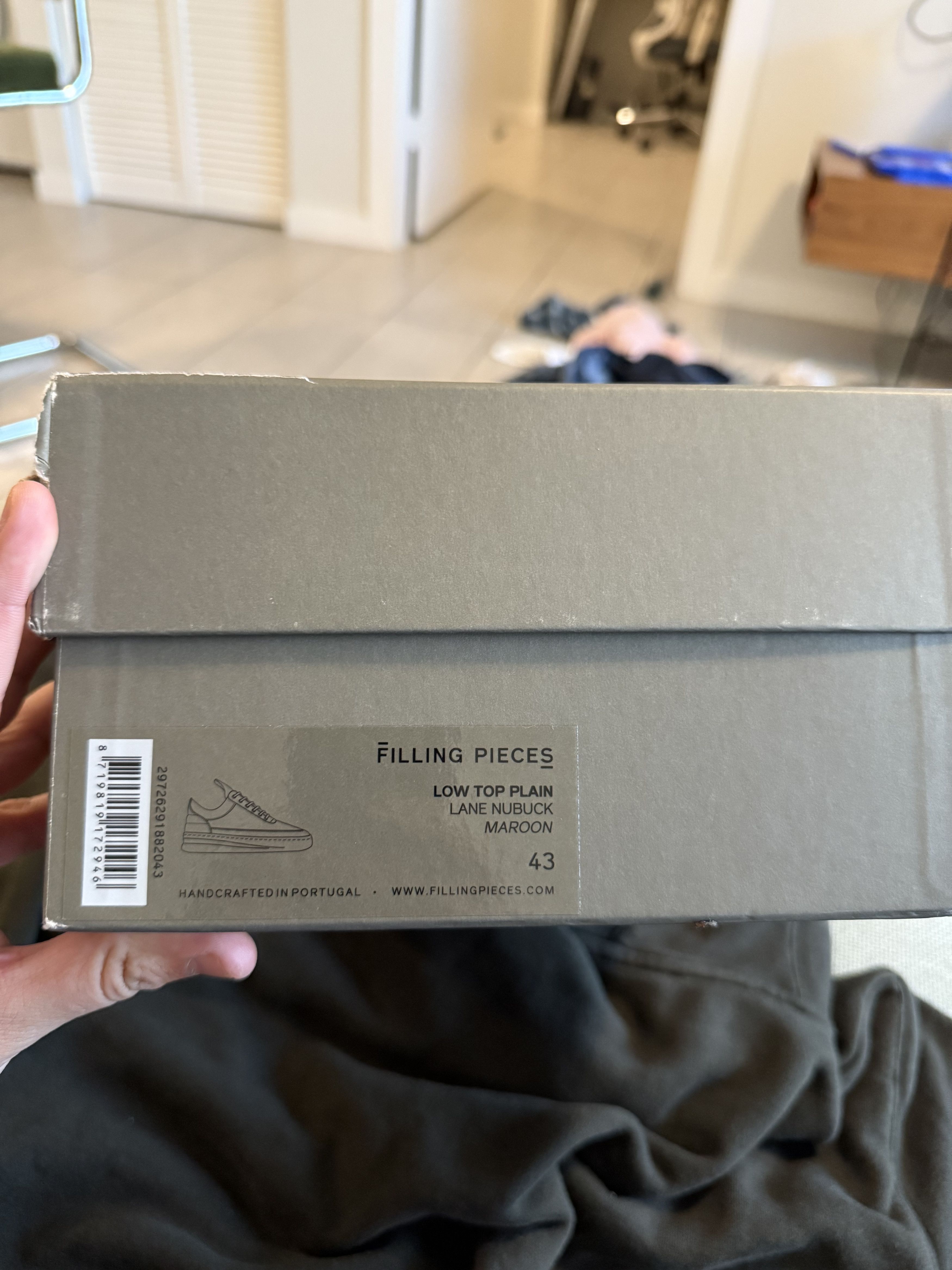 Filling Pieces *MSG TO OFFER* FP Low Top Nubuck Maroon BNWT Size US 10 / EU 43 - 9 Thumbnail