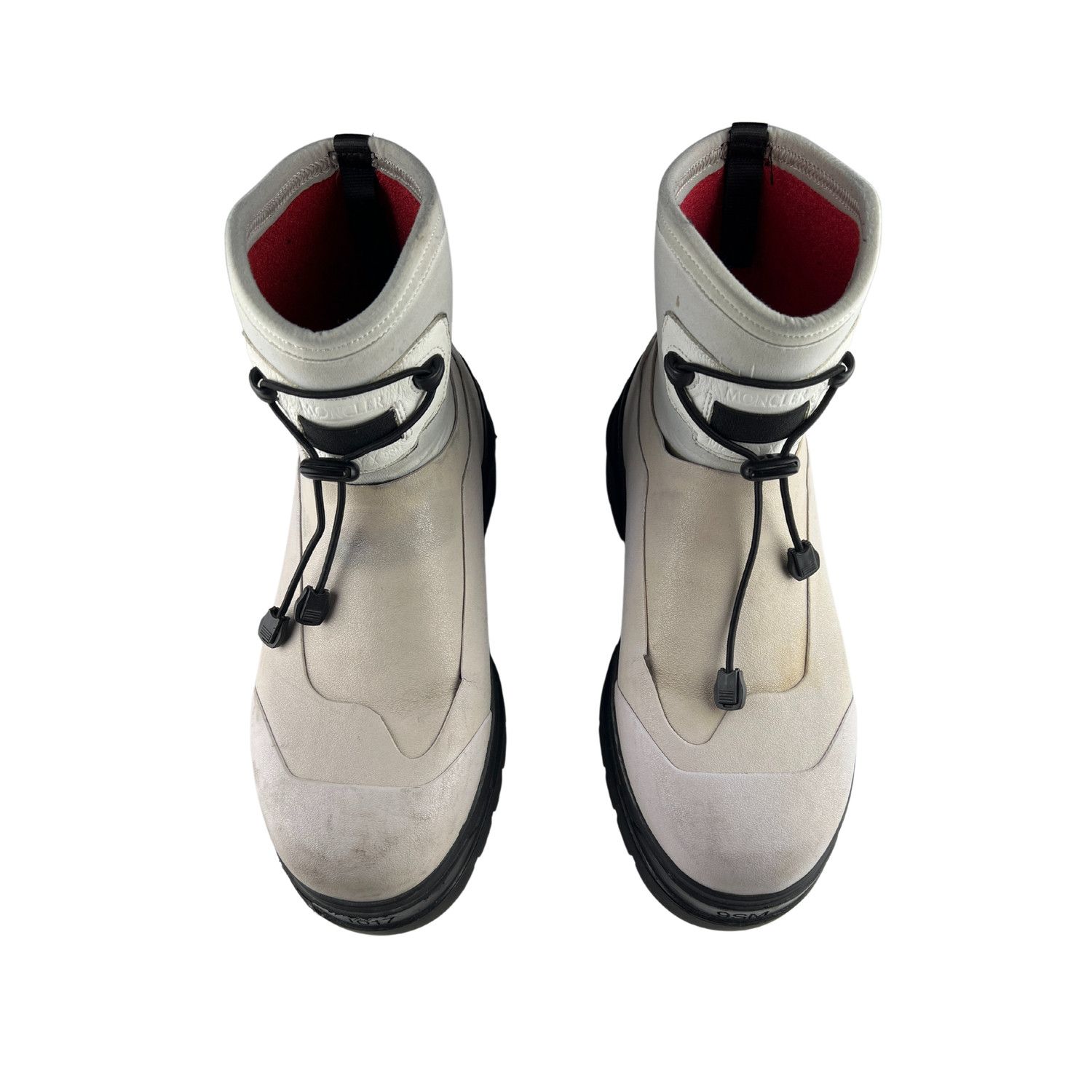 1017 ALYX 9SM × Moncler Moncler x Alyx White Alison Scarpa Boots Size US 12 / EU 45 - 9 Thumbnail