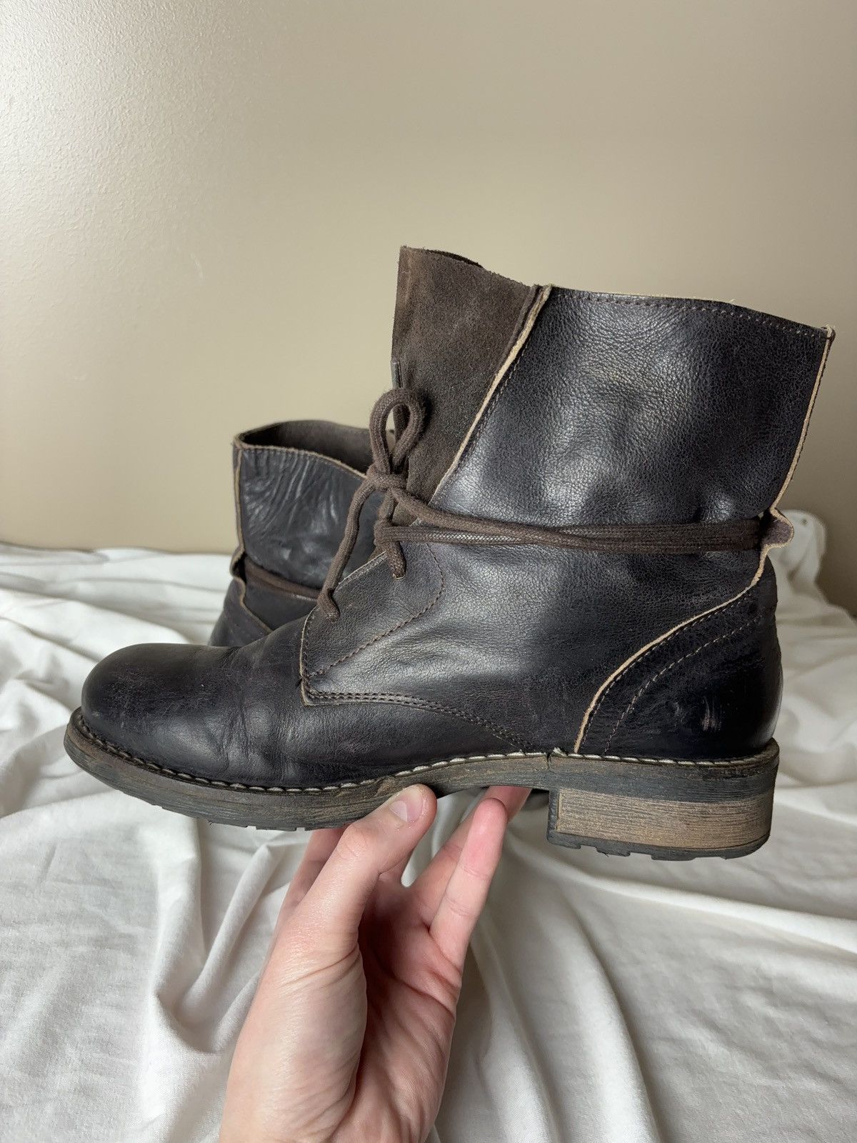 Buffalo London × Vintage Buffalo vintage leather biker boots as 98 style Size US 9 / IT 39 - 9 Thumbnail