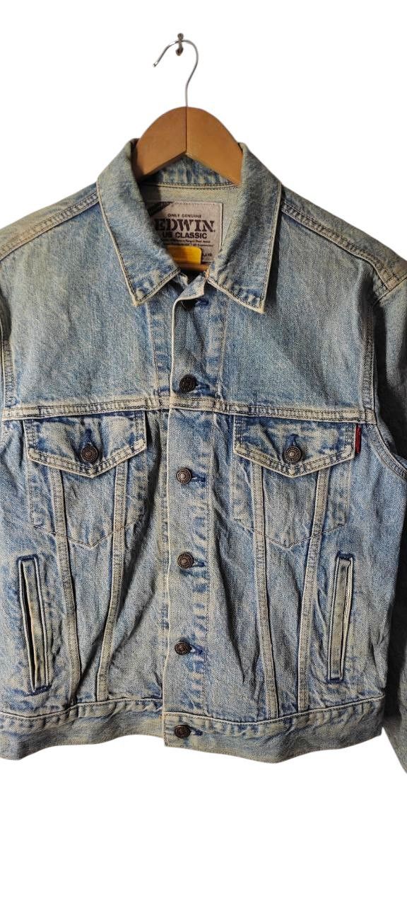 Edwin VINTAGE EDWIN DENIME CLASSIC JEANS JACKET Size US M / EU 48-50 / 2 - 2 Thumbnail