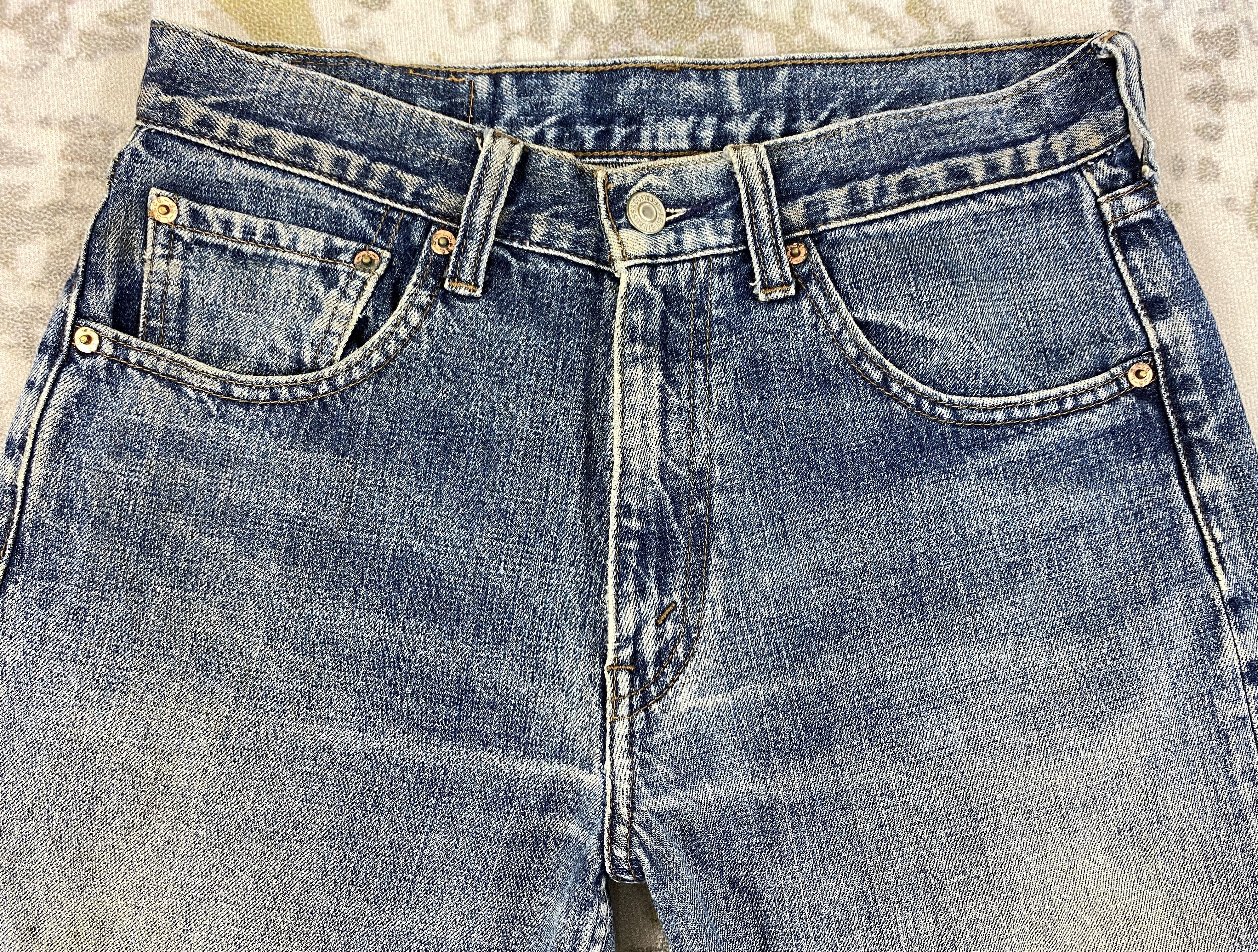 Levi's Blue Vintage Levi's 534 Distressed Denim 30x31 -JN217 Size US 30 / EU 46 - 3 Thumbnail