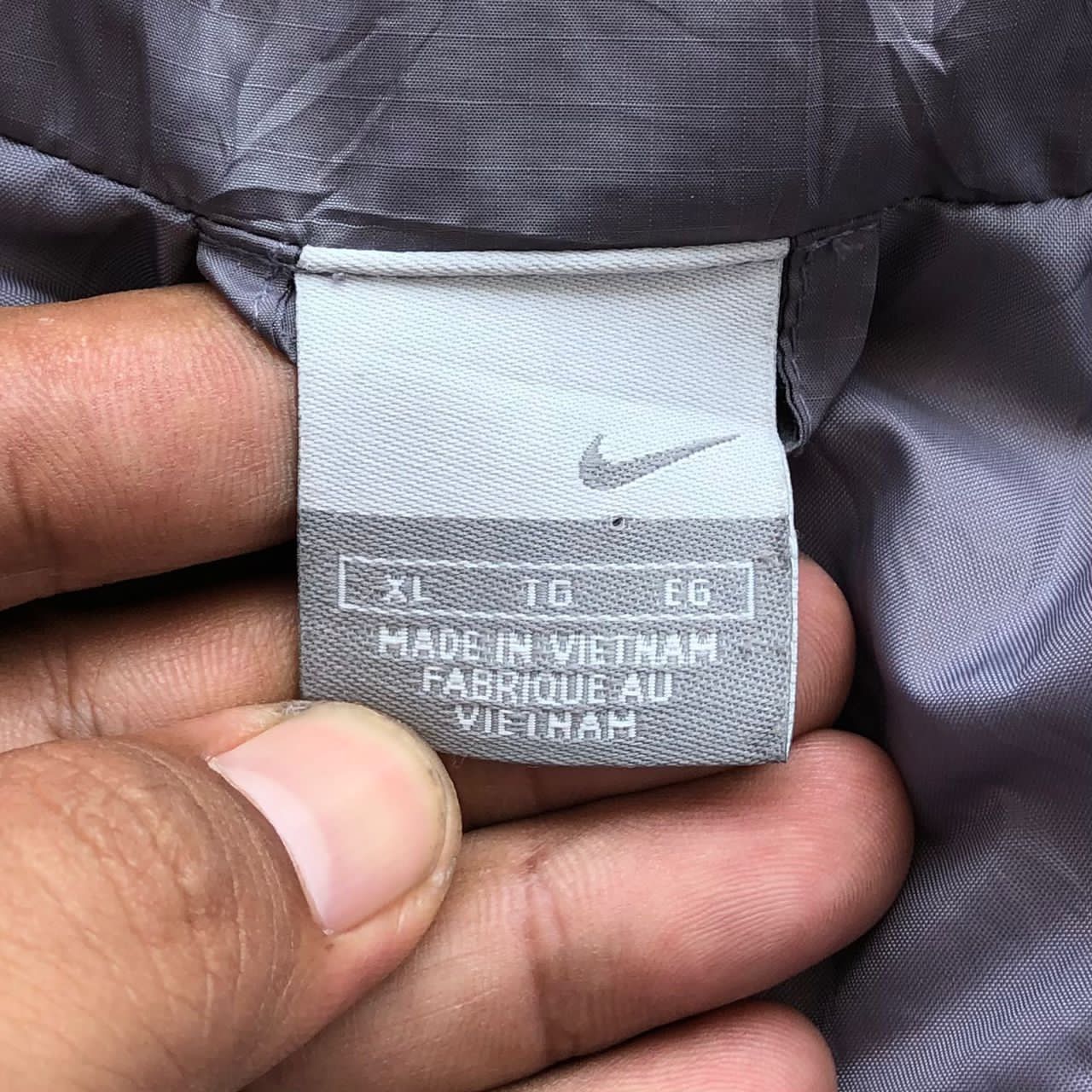 Nike 🔥Vintage Nike Small Swoosh Bubble Puffer Jacket Size US XL / EU 56 / 4 - 9 Thumbnail