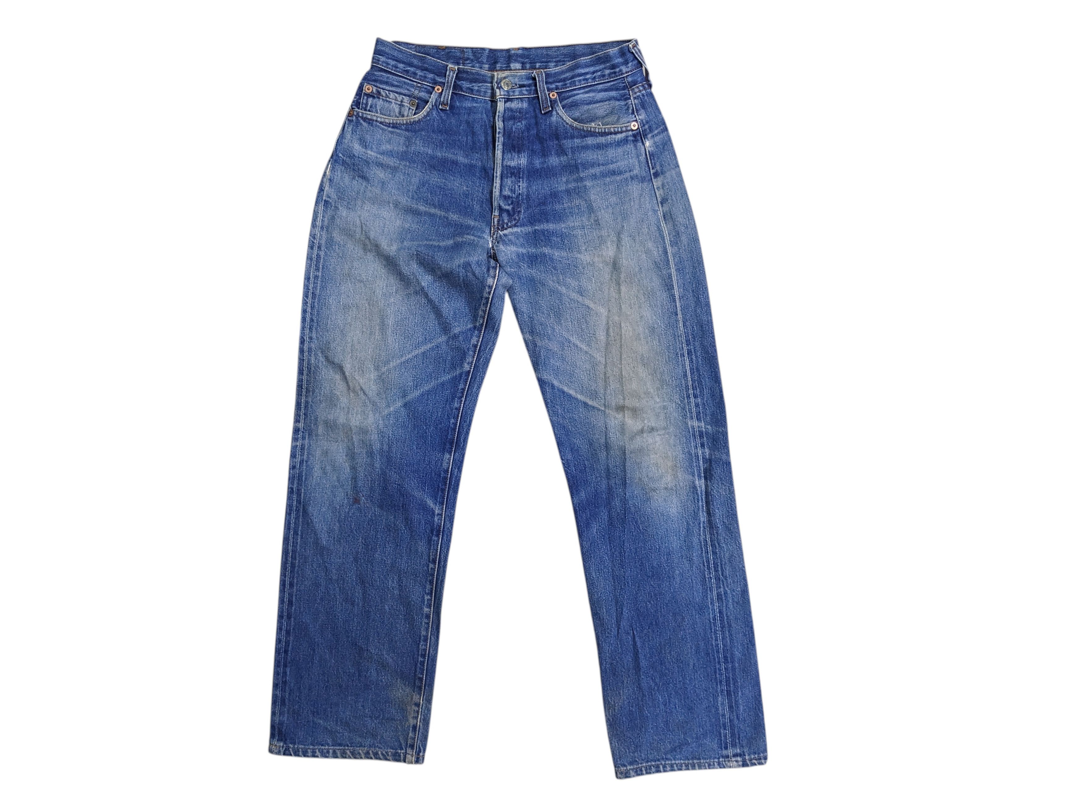 Levi's vintage 90s 501 Levi's 555 Big E Made in Usa selvedge Jeans Size US 31 - 2 Thumbnail