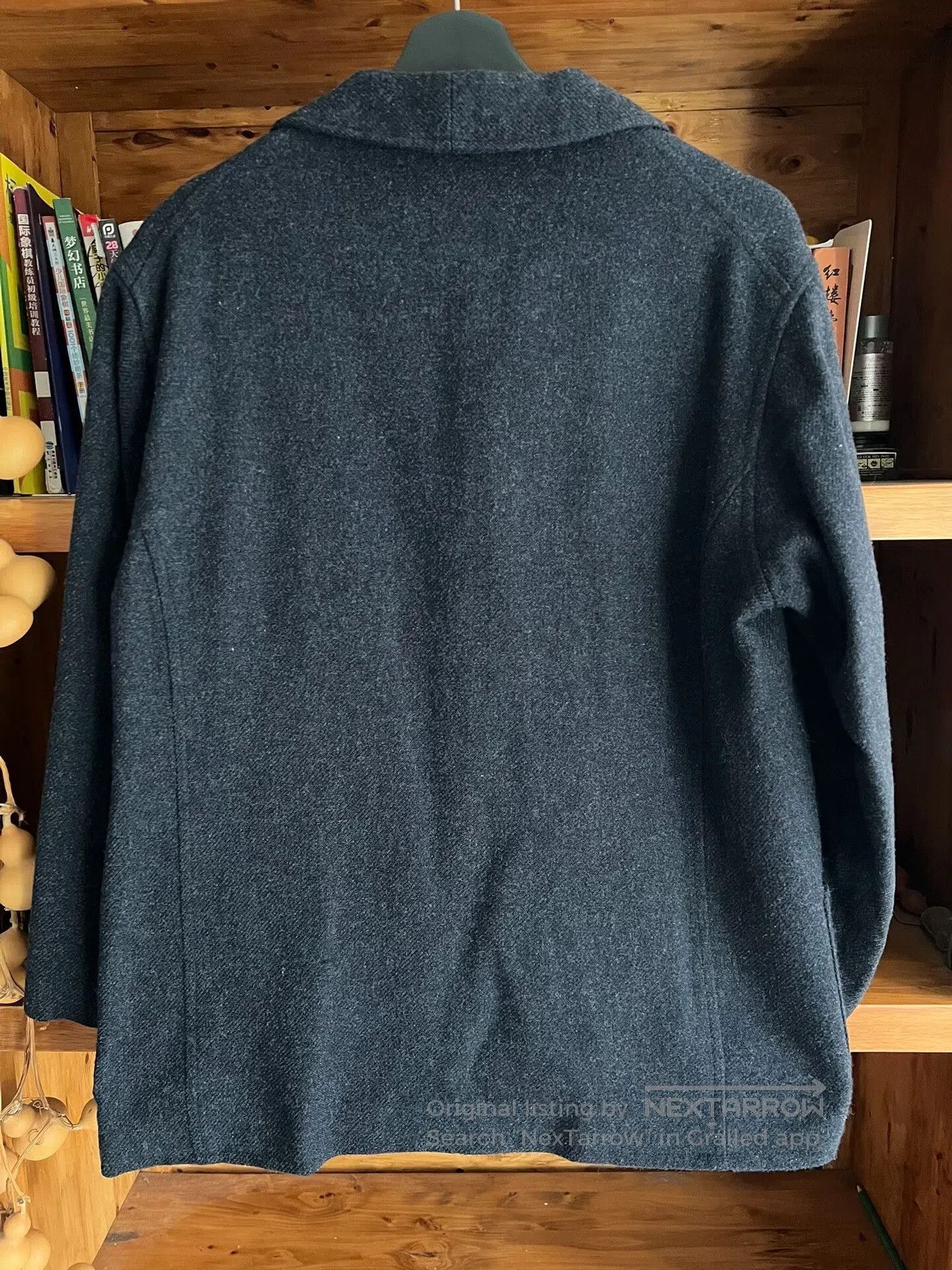 Visvim visvim blue dye wool coat with wooden buttons. Size US M / EU 48-50 / 2 - 4 Thumbnail
