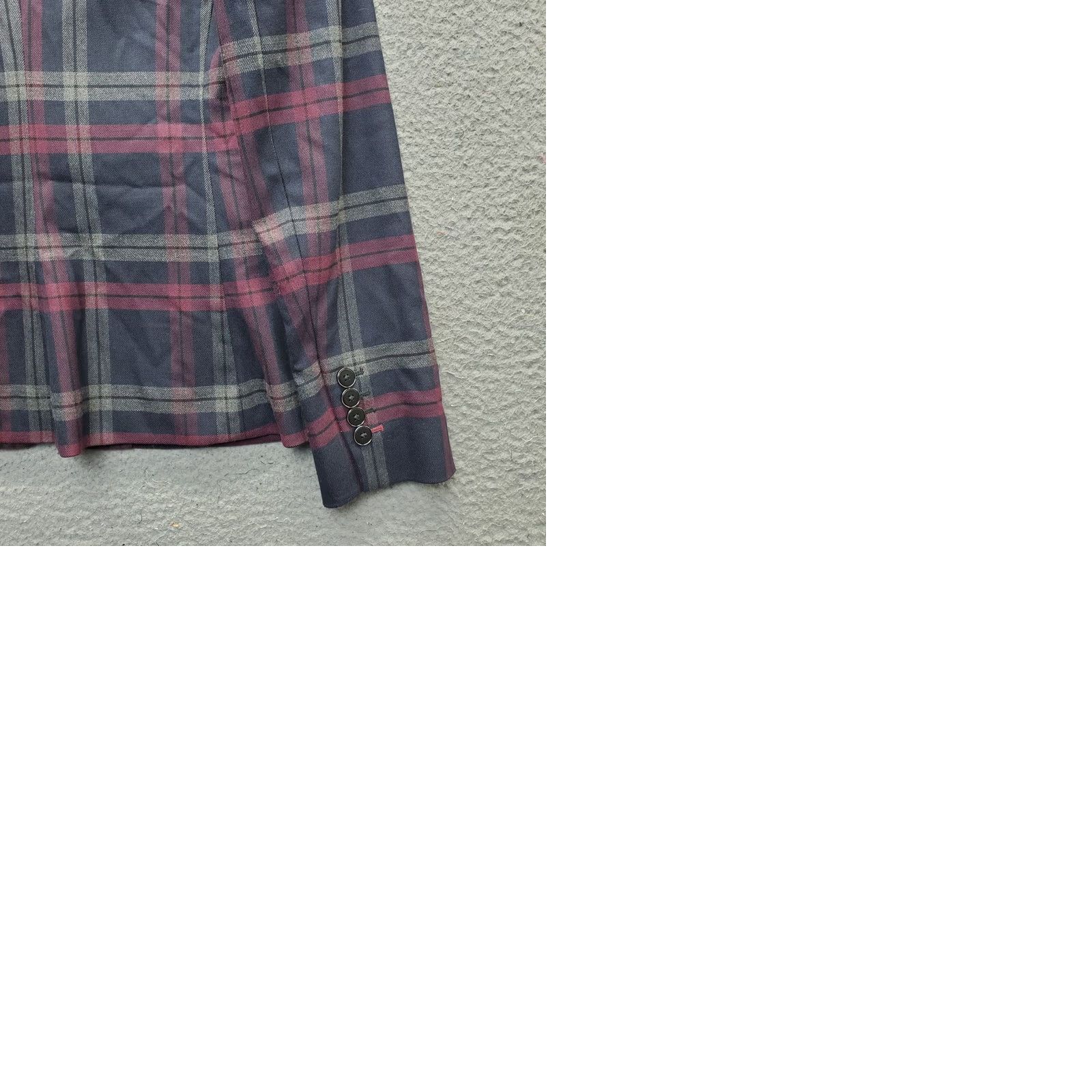Express Express Blazer Womens 0 Multicolor Plaid Lined Single Breasted Notch Lapel One Button Blazer Jacket Mens? Size XS / US 0-2 / IT 36-38 - 9 Thumbnail