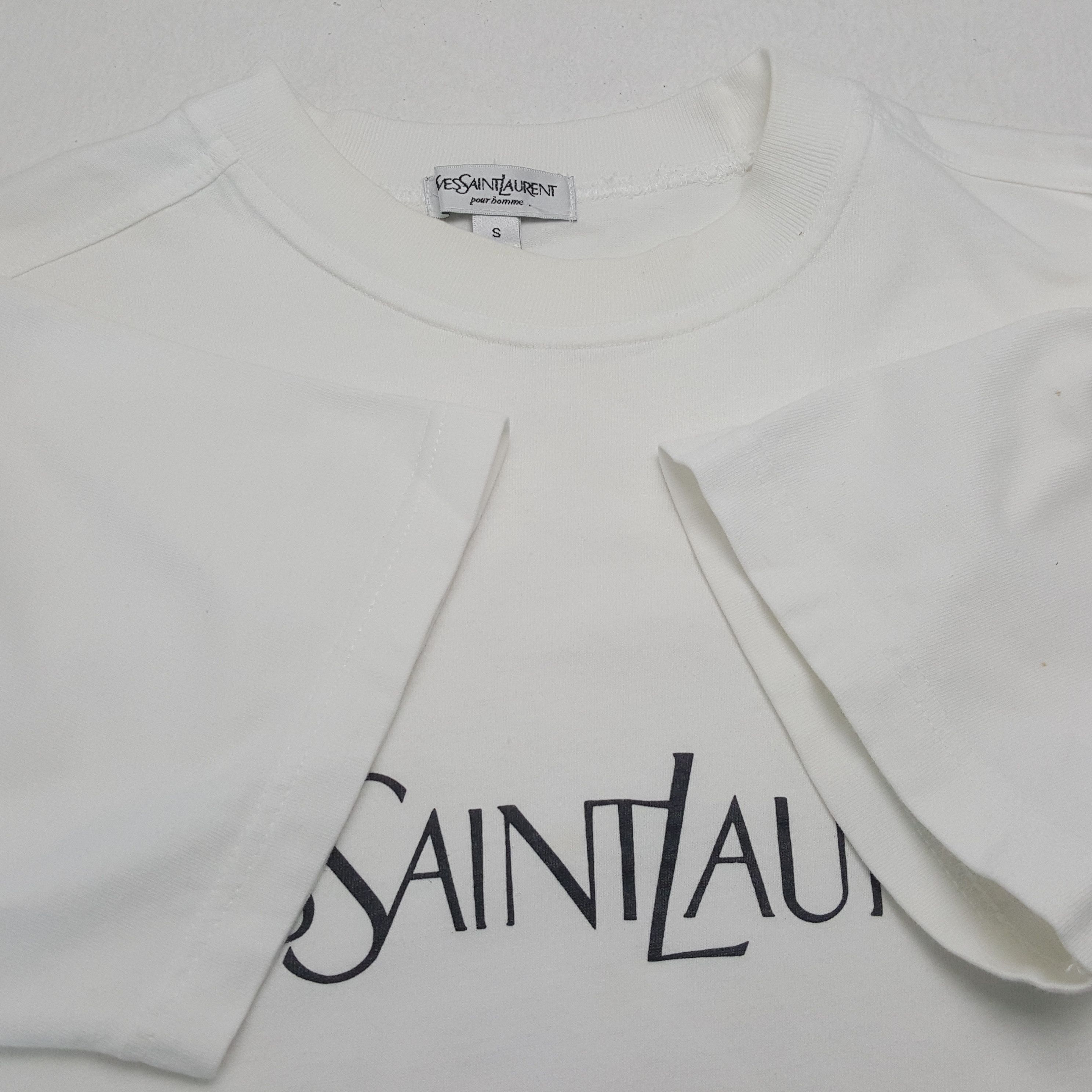 Vintage × Yves Saint Laurent Vintage YVES SAINT LAURENT Italian Brand T-Shirts Size US L / EU 52-54 / 3 - 6 Thumbnail