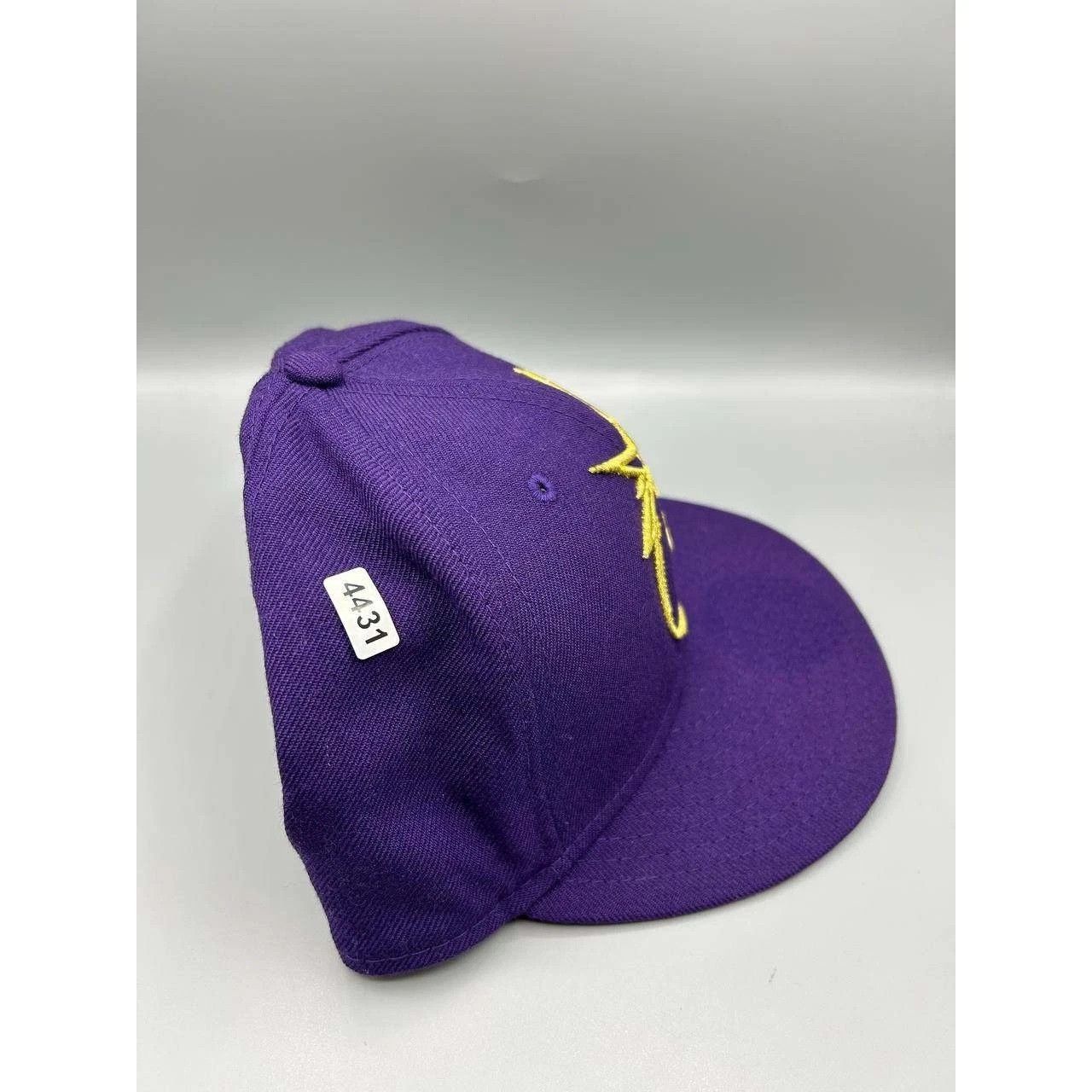 New Era The Hundreds Adam Bomb Hat Men 7 5/8 Purple MLB Fitted Wool Size ONE SIZE - 10 Thumbnail