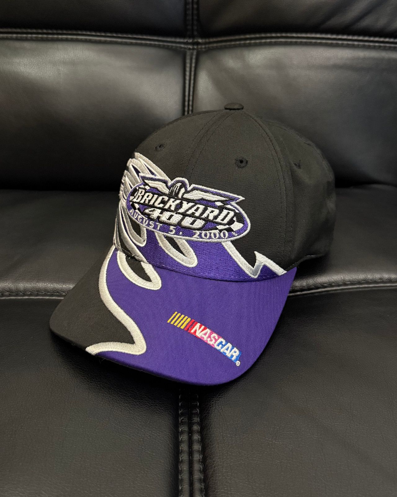 NASCAR Vintage 2000 NASCAR Brickyard 400 Strap Back Cap Hat Size ONE SIZE - 2 Thumbnail
