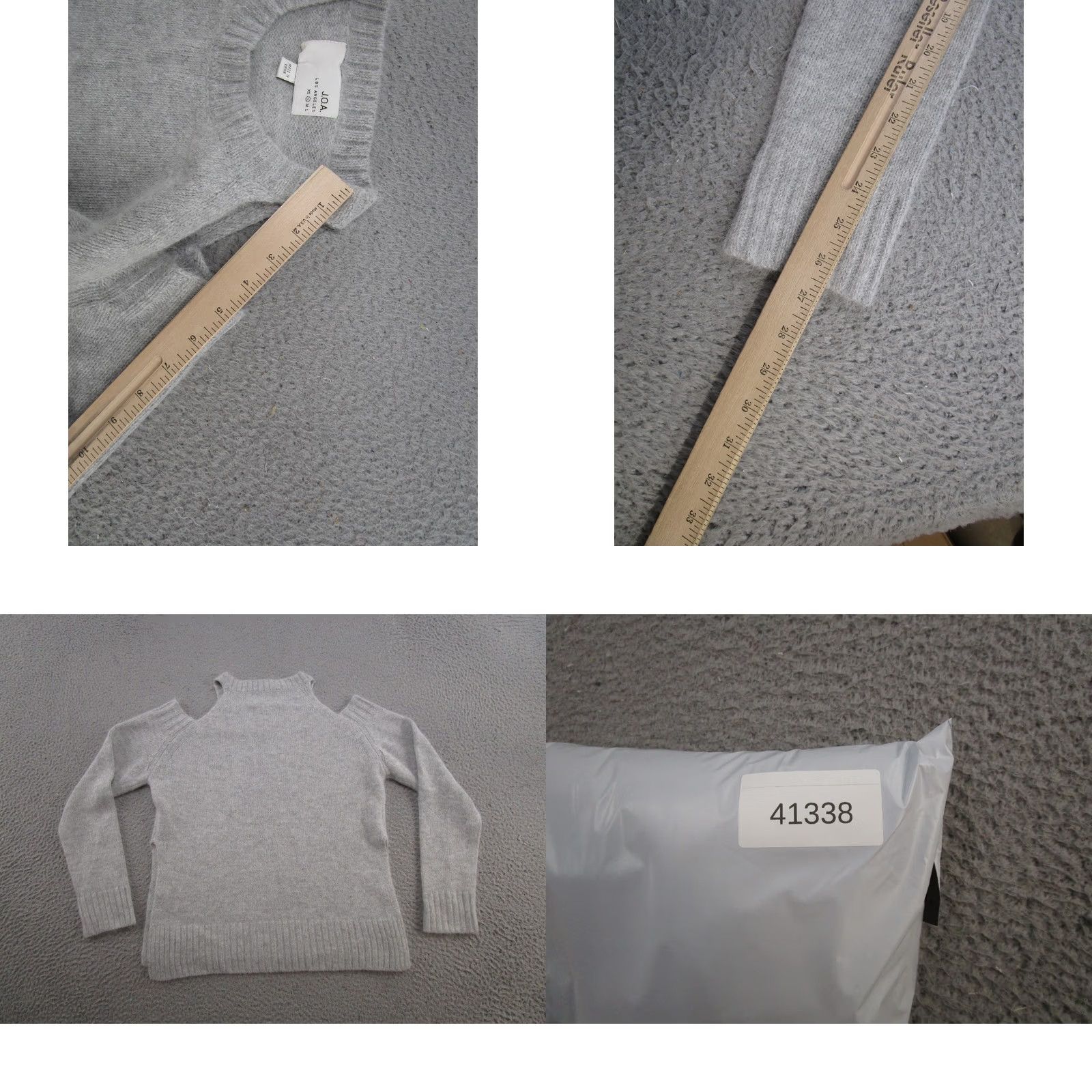Vintage VINTAGE JOA Sweater Shirt Women Gray Angora Knit Pullover Size S Winter Fall Pullover Mens Womens Boys Girls Size S / US 4 / IT 40 - 8 Thumbnail