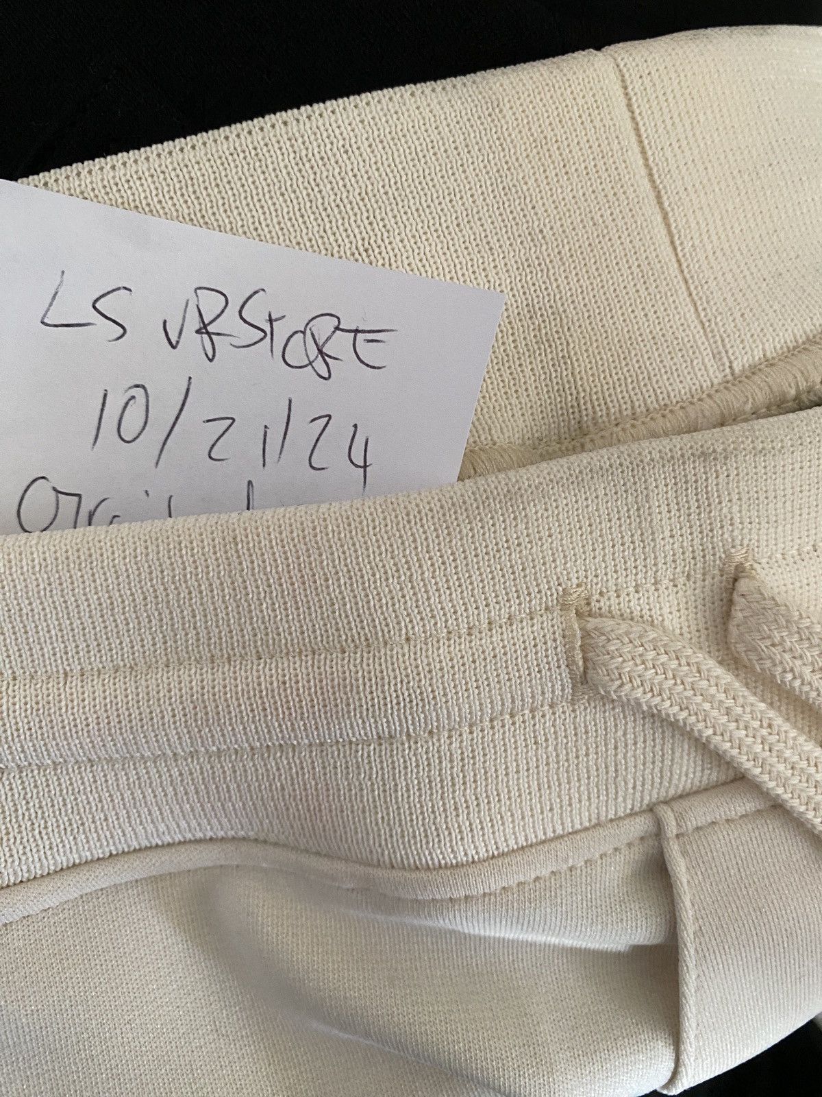 Fear of God Fear of God Moto Trackpants Cream/Red/Yellow/Black Medium Size US 32 / EU 48 - 14 Thumbnail