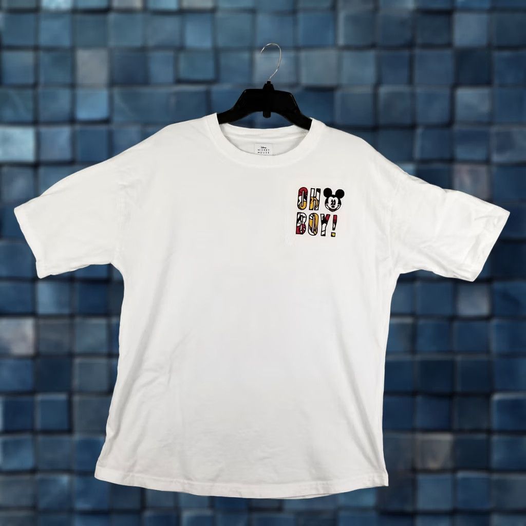 Disney Disney Shirt Adult Small Mickey Oh Boy Big Print Embroidered Front Size US S / EU 44-46 / 1 - 1 Thumbnail