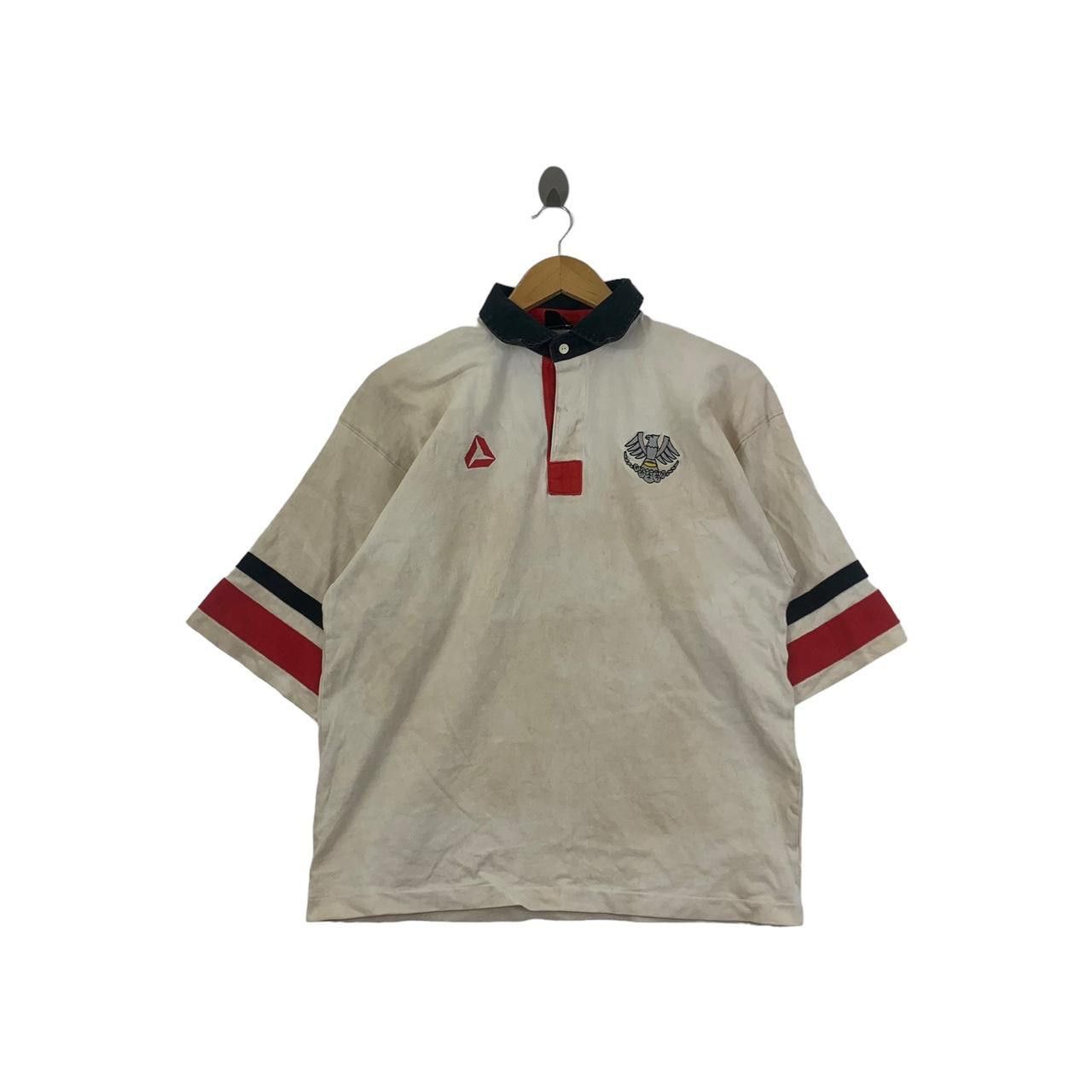 Vintage Vintage SUZUKI SPORTS Club Team Rugby Trash Tee Shirt Top Size US M / EU 48-50 / 2 - 1 Thumbnail