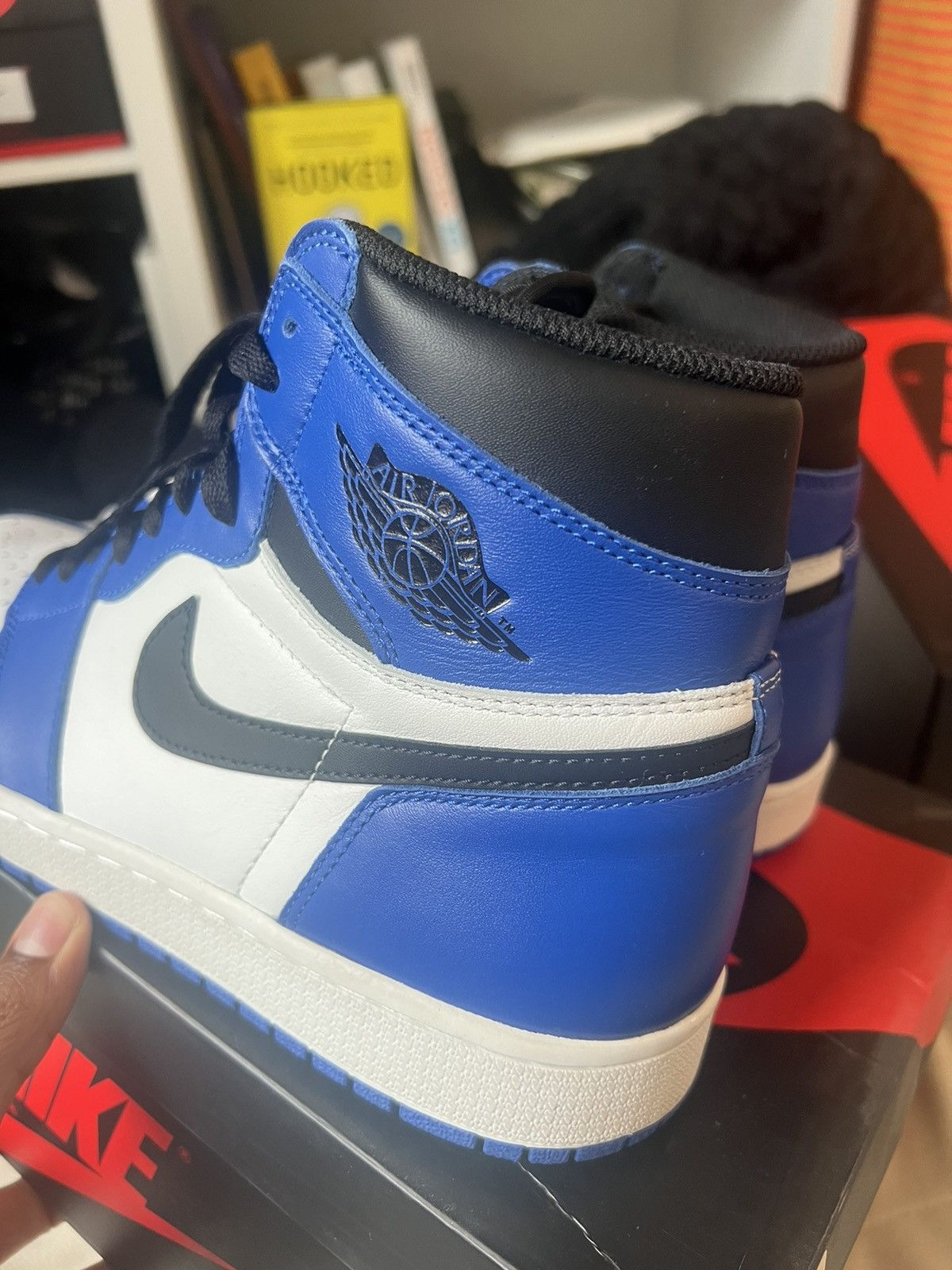 Jordan Brand × Nike Nike Jordan 1 Retro High Game royal Size US 11 / EU 44 - 6 Thumbnail