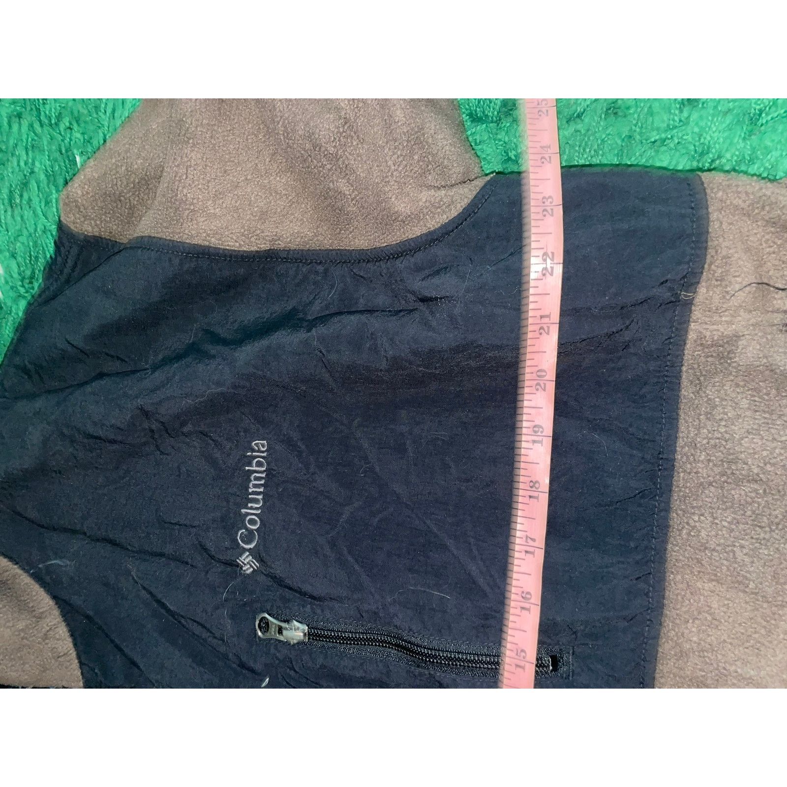 Columbia Columbia Brown Black Jacket Full Zip Fleece Shell Outerwear Size US XL / EU 56 / 4 - 8 Thumbnail