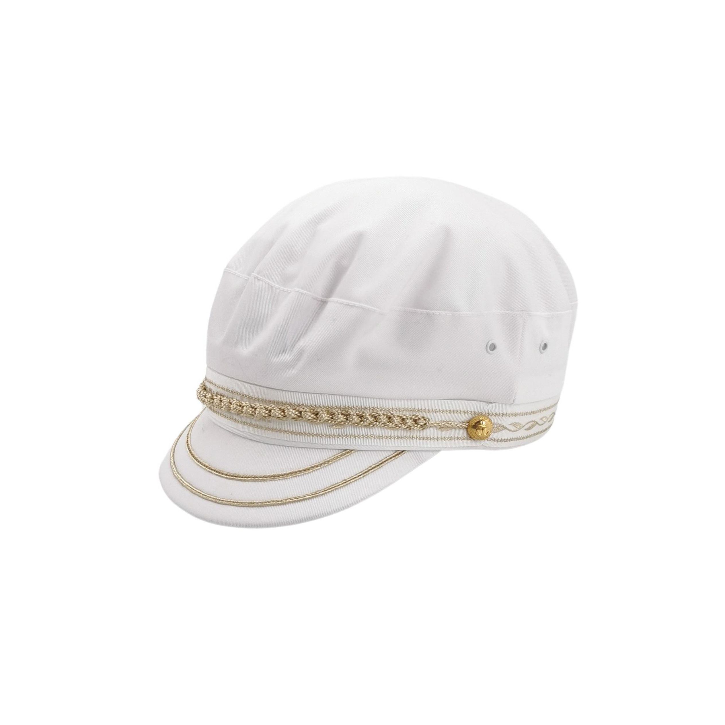 Dior Dior Cruise 2022 White Embroidered Baker Boy Hat 59 Size ONE SIZE - 1 Thumbnail