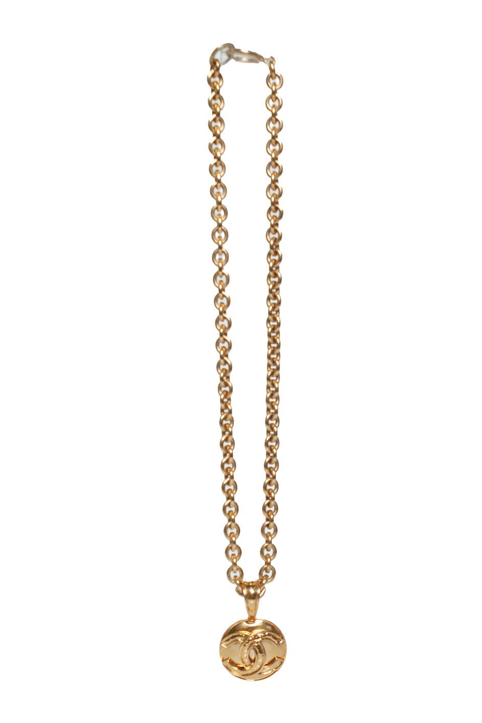 Chanel Chanel, vintage 94P CC medaillon necklace Size ONE SIZE - 1 Thumbnail