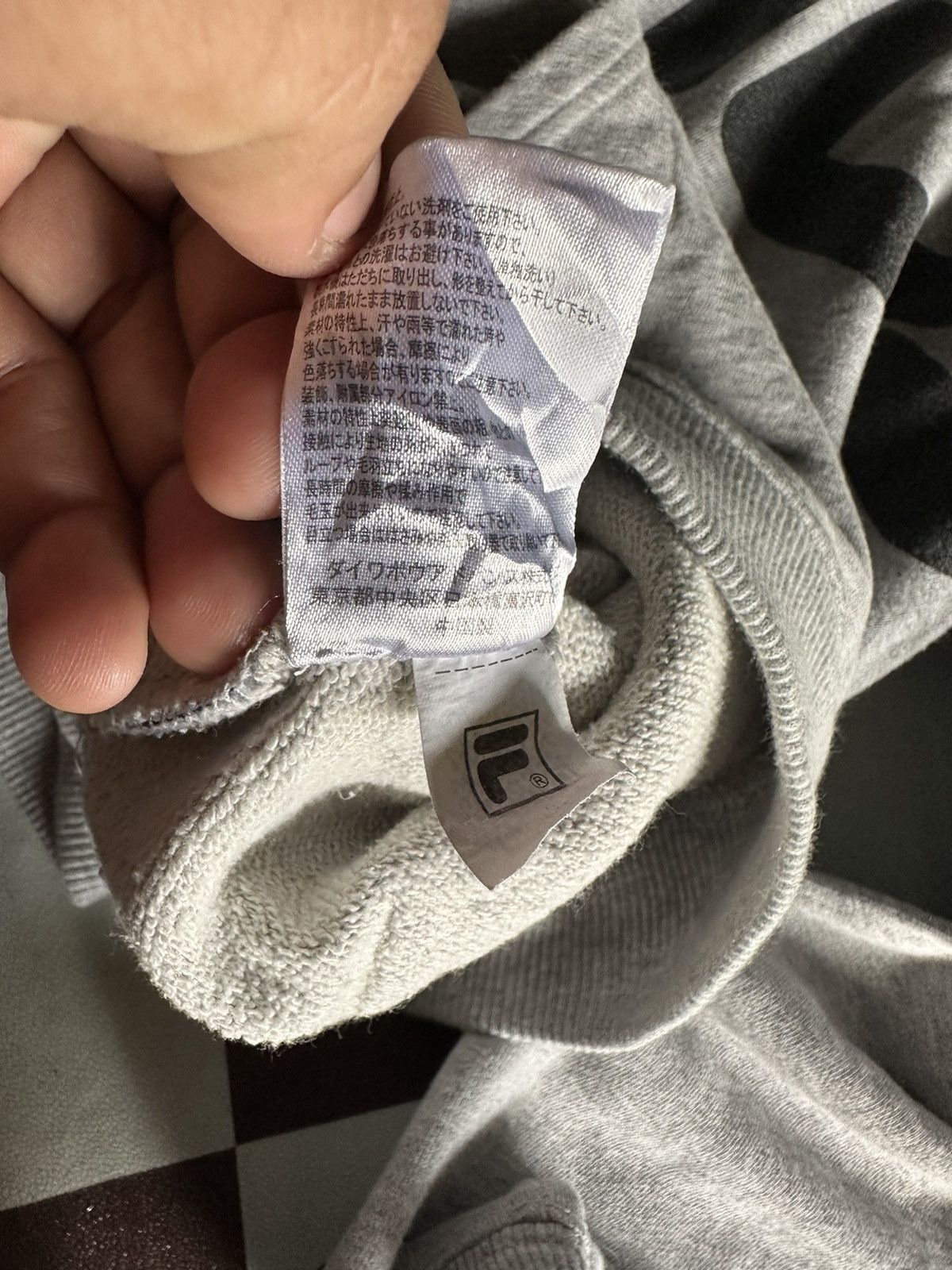 Fila Fila pullover hoodie Size US S / EU 44-46 / 1 - 8 Thumbnail