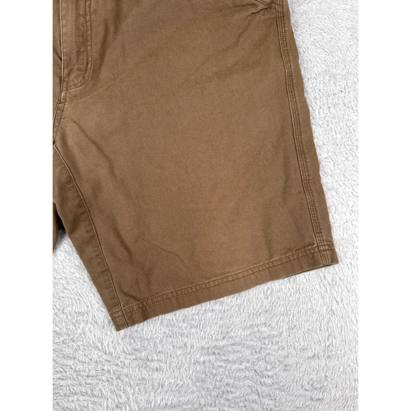 Vintage REI Chino Shorts Men 38 Brown 100% Cotton Duck Fabric Cargo Pockets Cargo Short Modern Regular Fit Cotton Casual Outdoor Men's Shorts Size US 38 / EU 54 - 2 Thumbnail