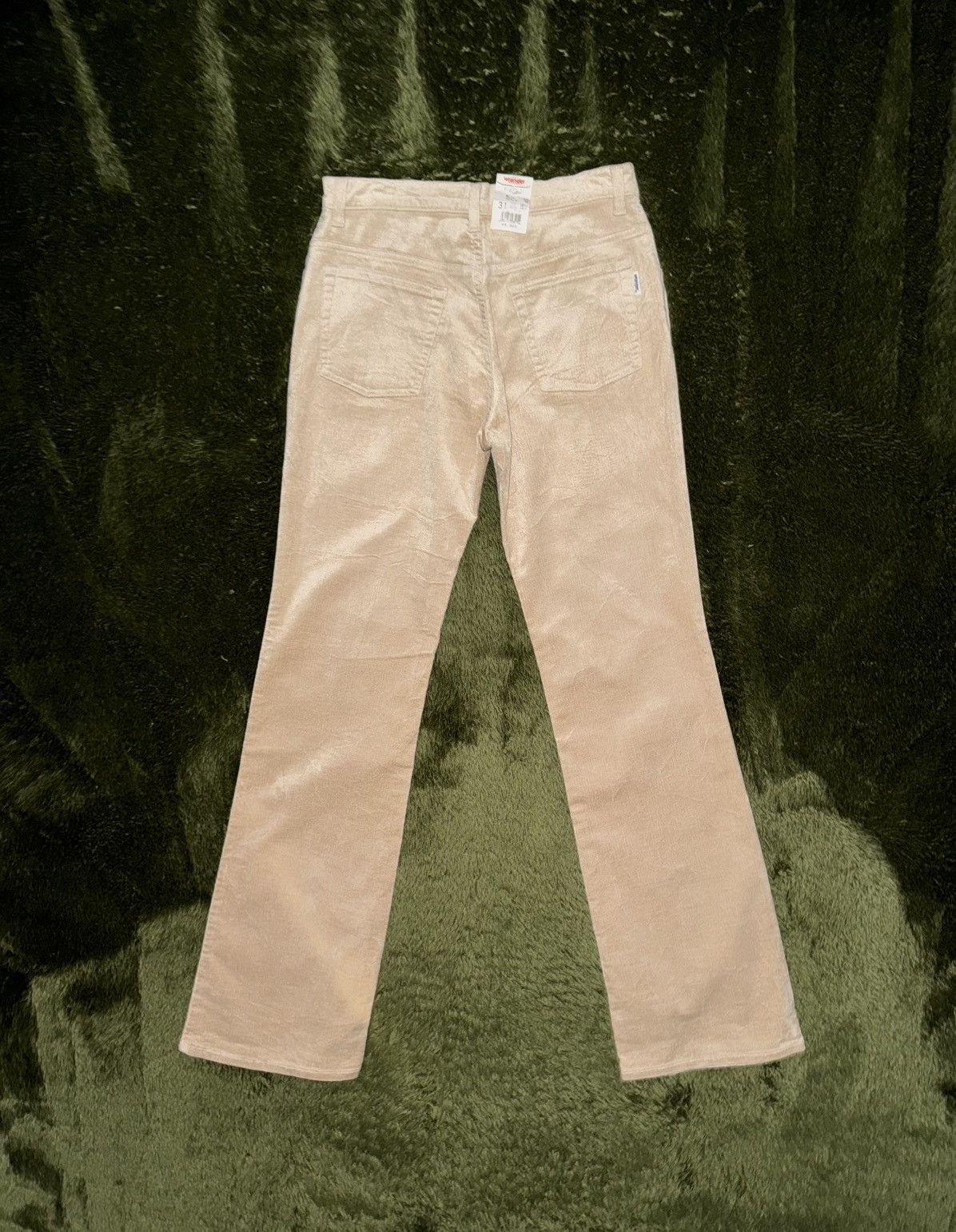 Wrangler [31] Wrangler Textured Bootcut Pants Beige MADE IN JAPAN Size US 31 - 8 Thumbnail