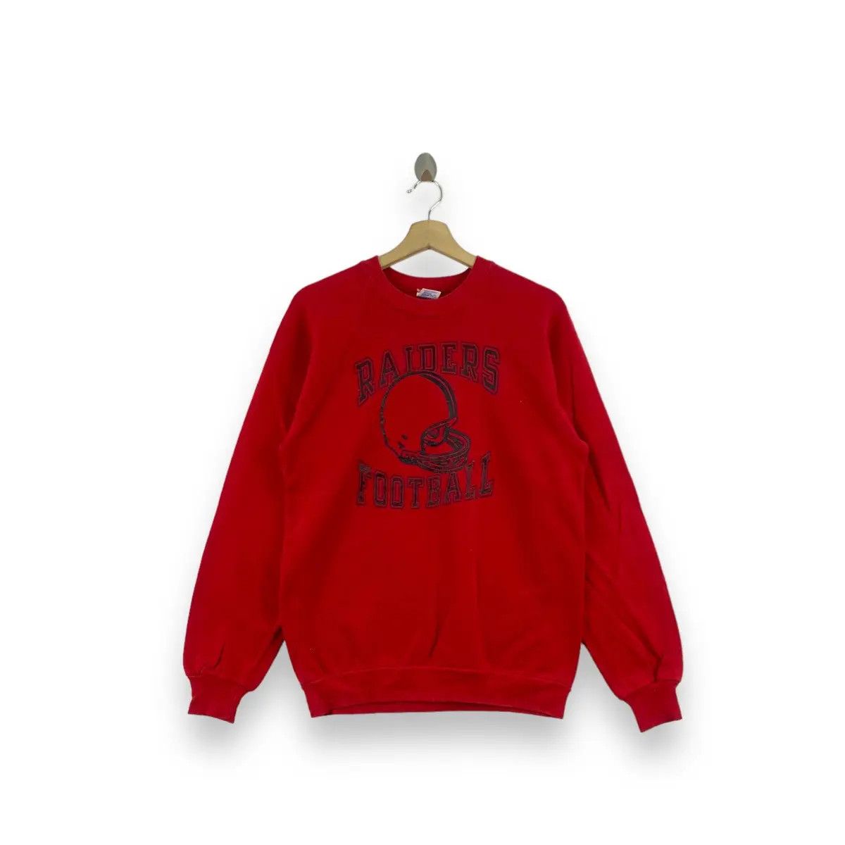 Vintage Vintage 90’ LAS VEGAS RAIDERS NFL Football Sweatshirt Size L / US 10 / IT 46 - 1 Thumbnail