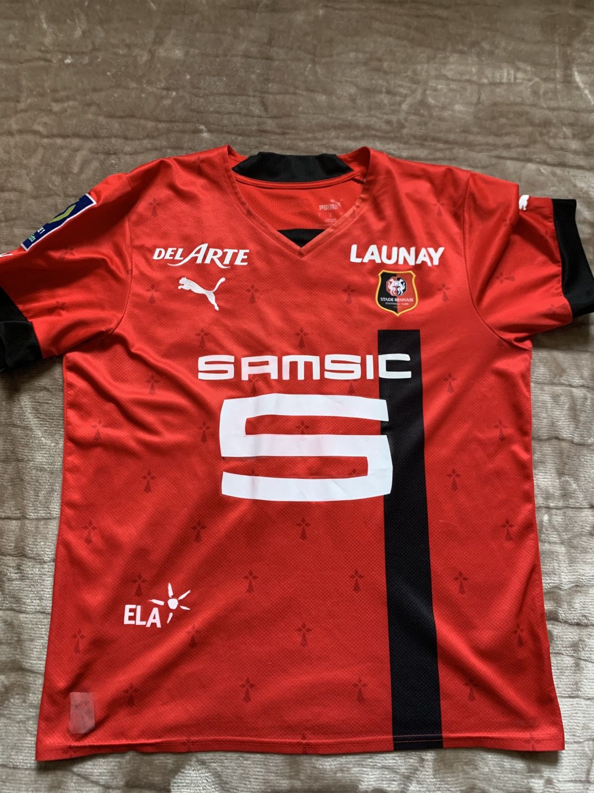 Puma Jersey doku Stade Rennais Size US L / EU 52-54 / 3 - 2 Thumbnail