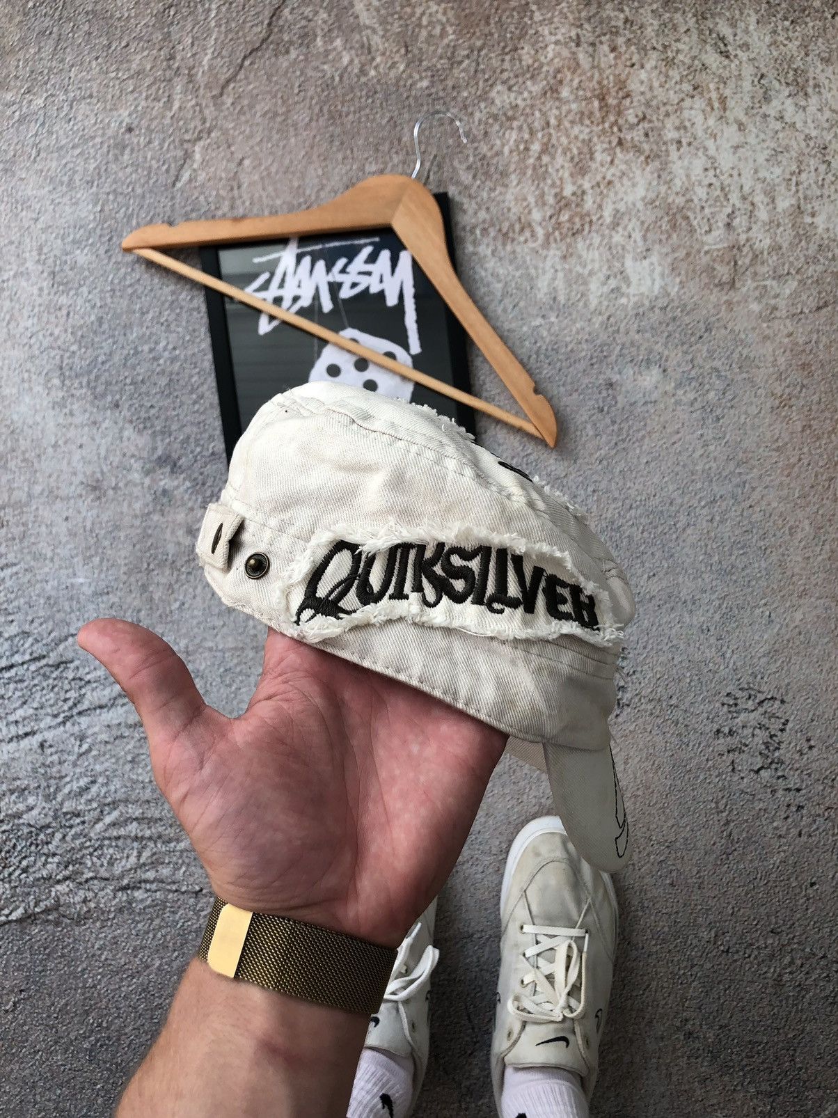 Quiksilver × Vintage Vintage Quiksilver cap Size ONE SIZE - 5 Thumbnail