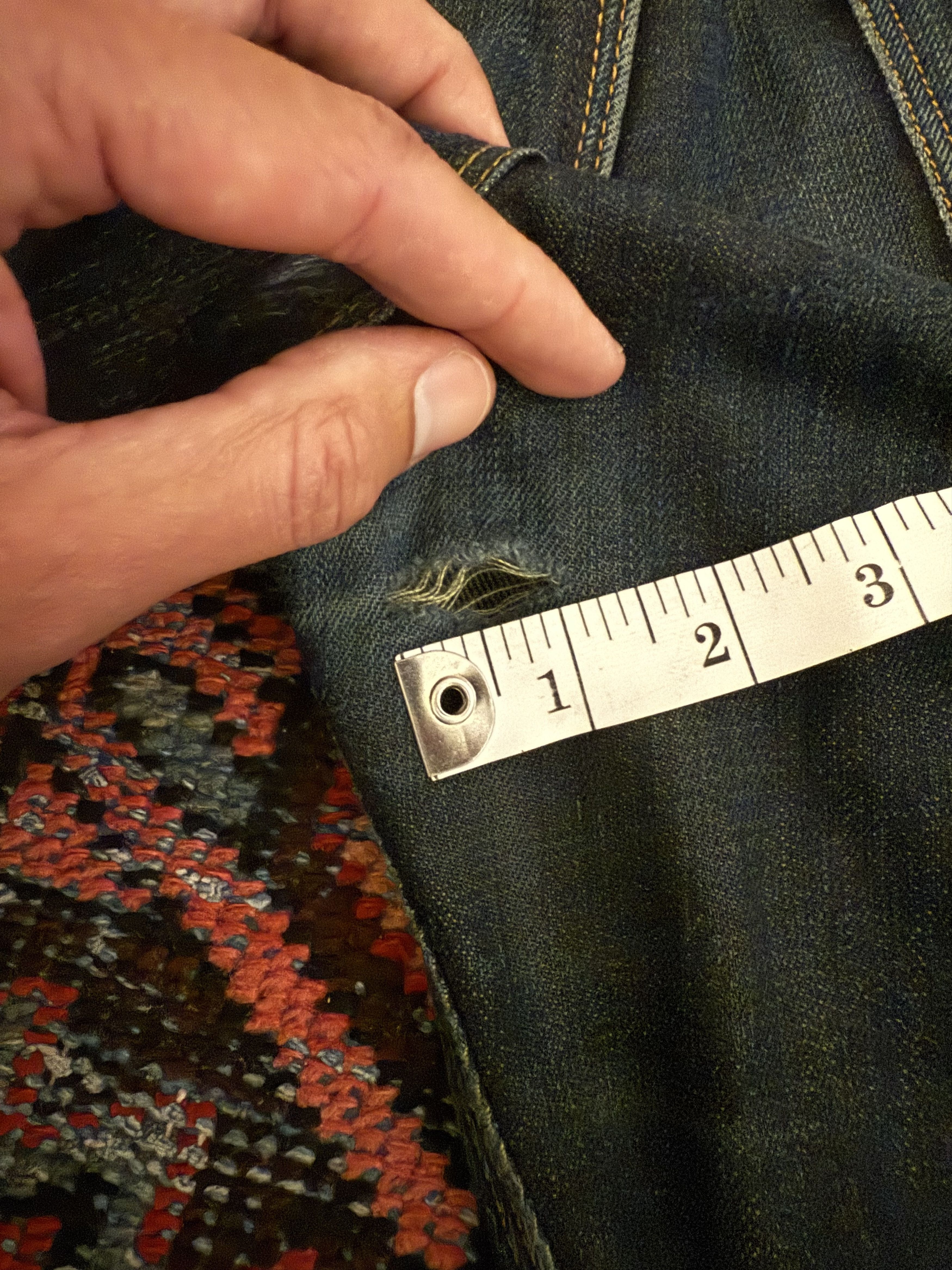 Raleigh Denim Raleigh Denim Graham | White Oak Cone Selvage Denim Size US 31 - 4 Thumbnail