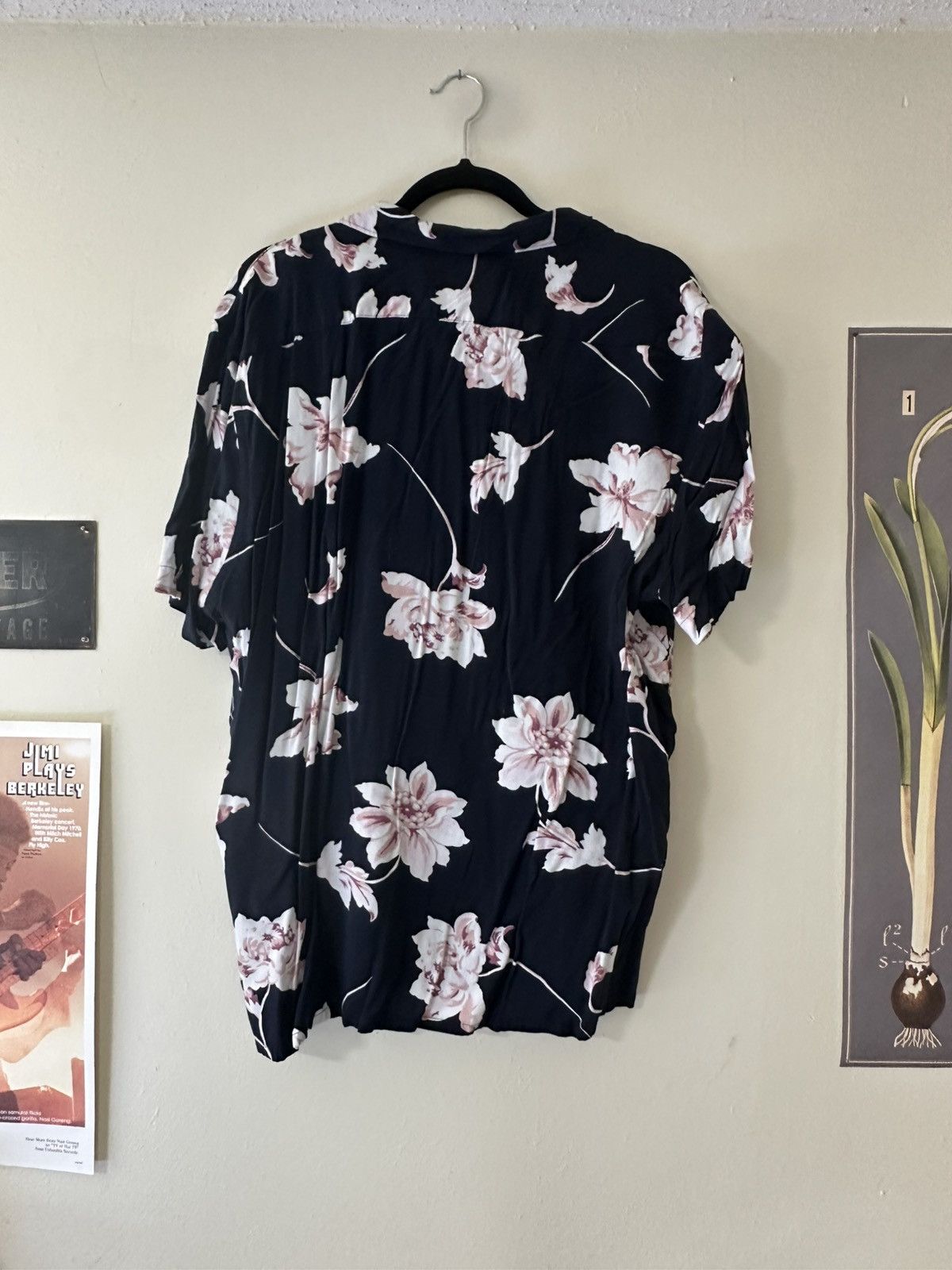 Express Floral Rayon Express Shirt Size US XL / EU 56 / 4 - 3 Thumbnail