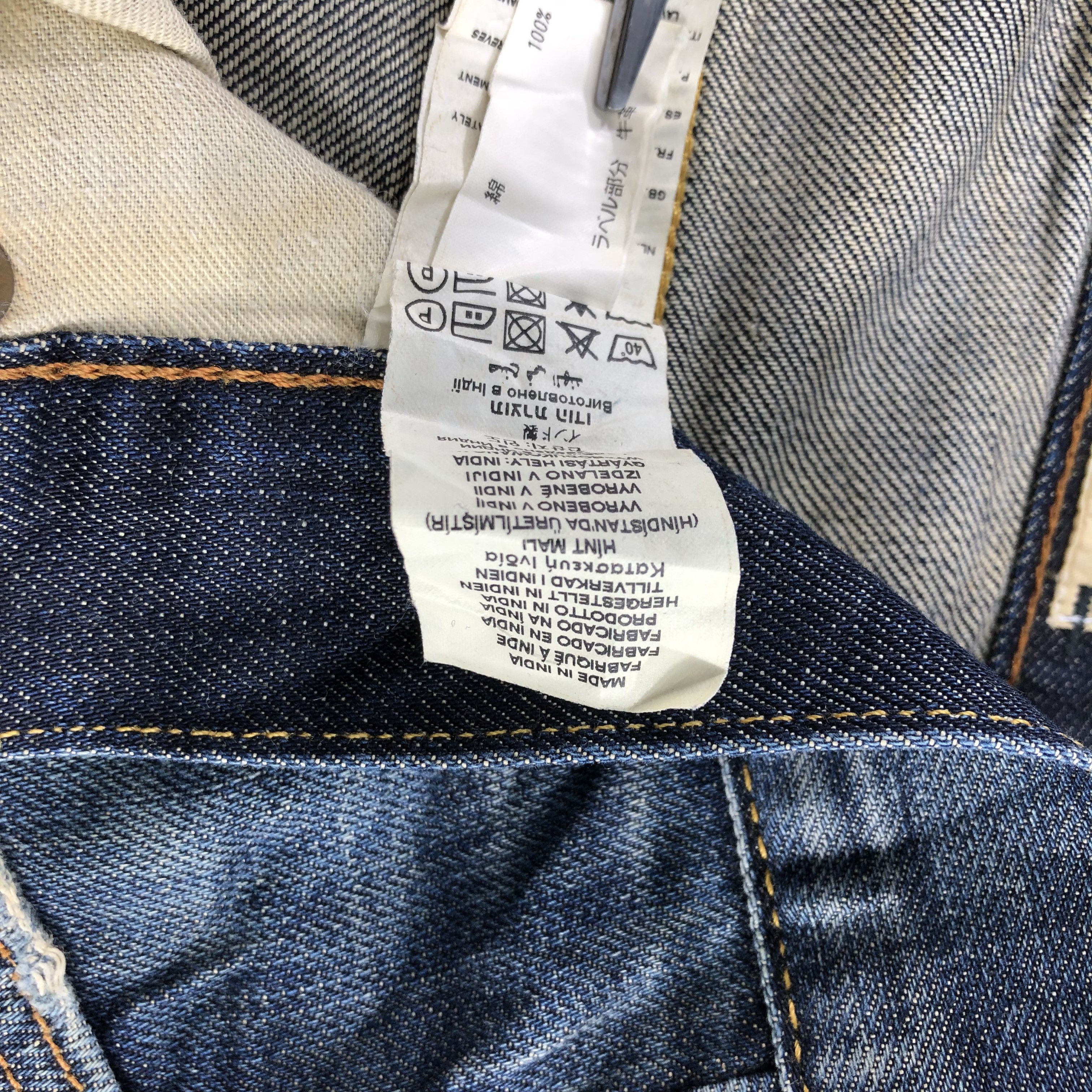 G-Star G Star Raw 3301 Jeans Faded Blue Denim KJ729 Size US 34 / EU 50 - 15 Thumbnail