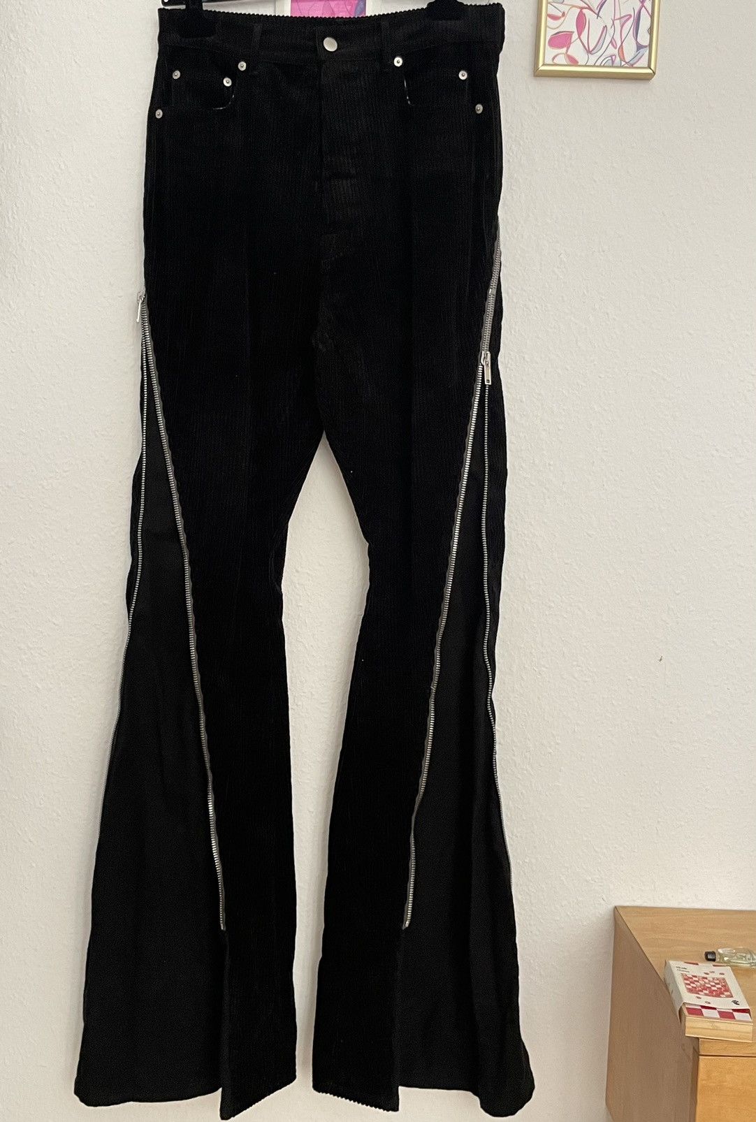 Rick Owens NWT Rick Owens FW22 “Strobe” Bolan Banana Cut Corduroy 