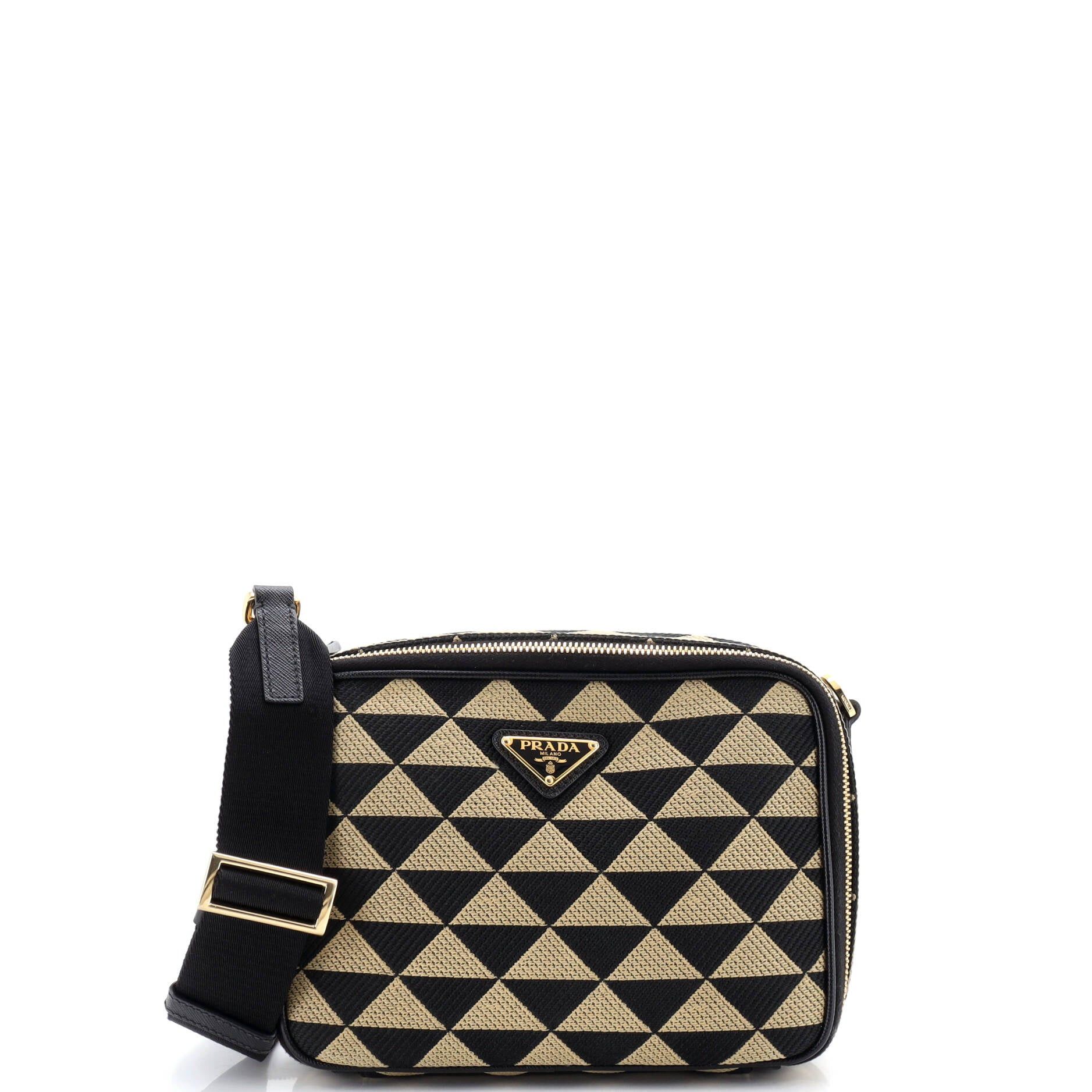 Prada Symbole Zip Around Shoulder Bag Size ONE SIZE - 1 Thumbnail