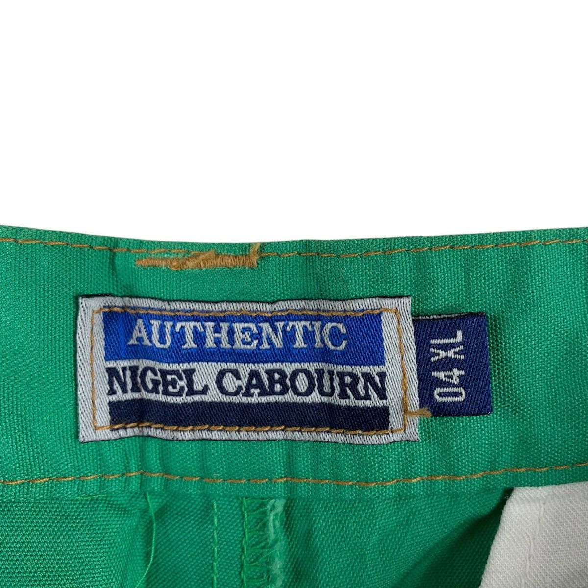 Japanese Brand × Nigel Cabourn NIGEL CABOURN Green baggy colour jeans Size US 33 - 3 Thumbnail
