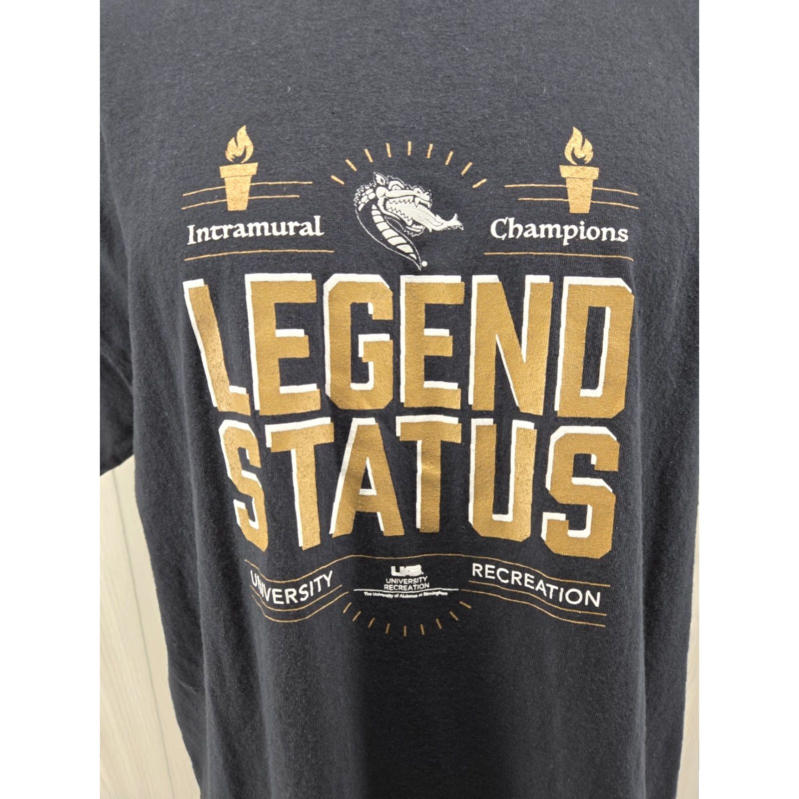 Gildan UAB Blazers Legend Status T Shirt Men XL Black Size US XL / EU 56 / 4 - 2 Thumbnail