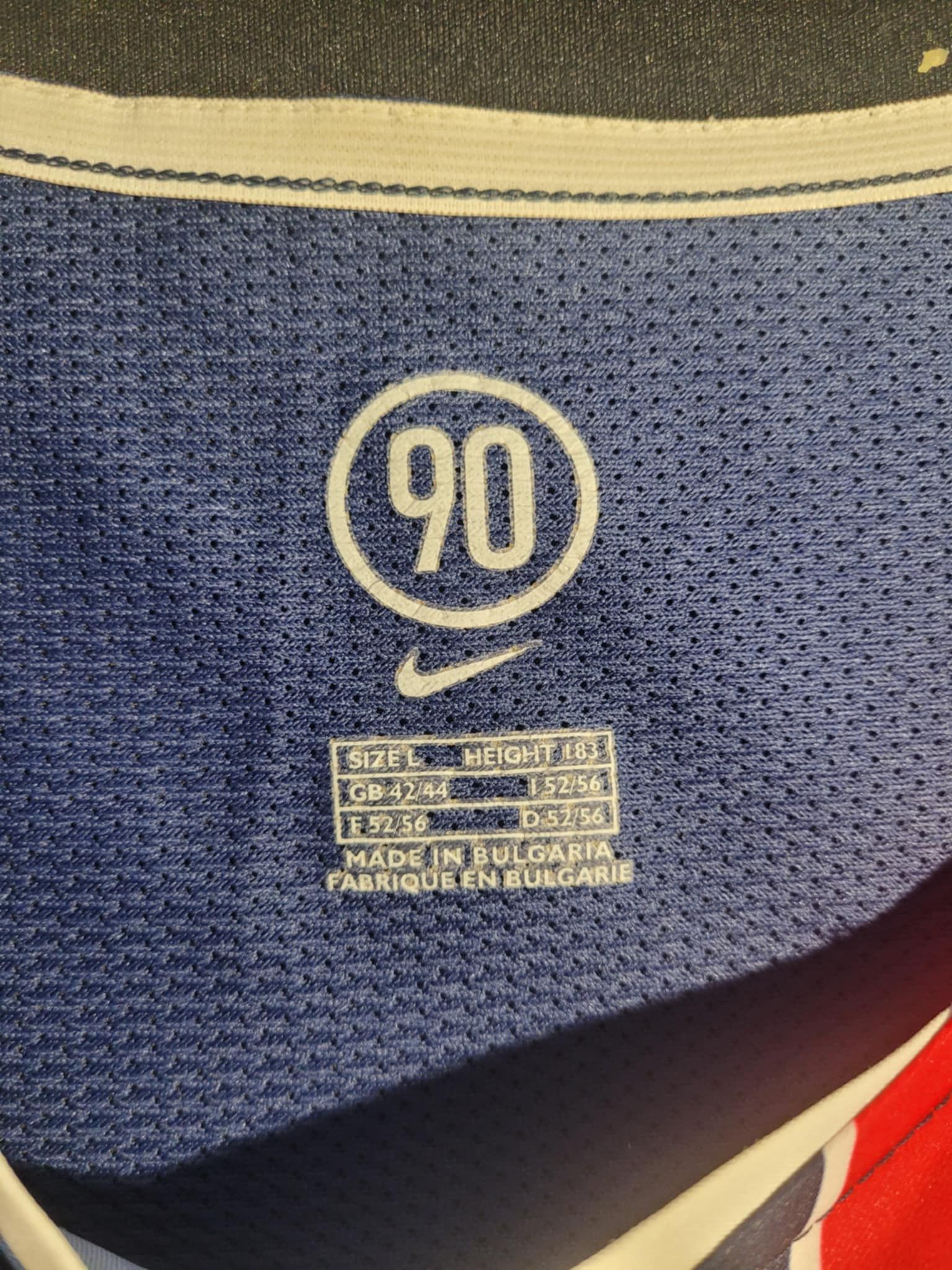 Nike Psg 2004/2005 Jersey L Vintage Size US L / EU 52-54 / 3 - 3 Thumbnail