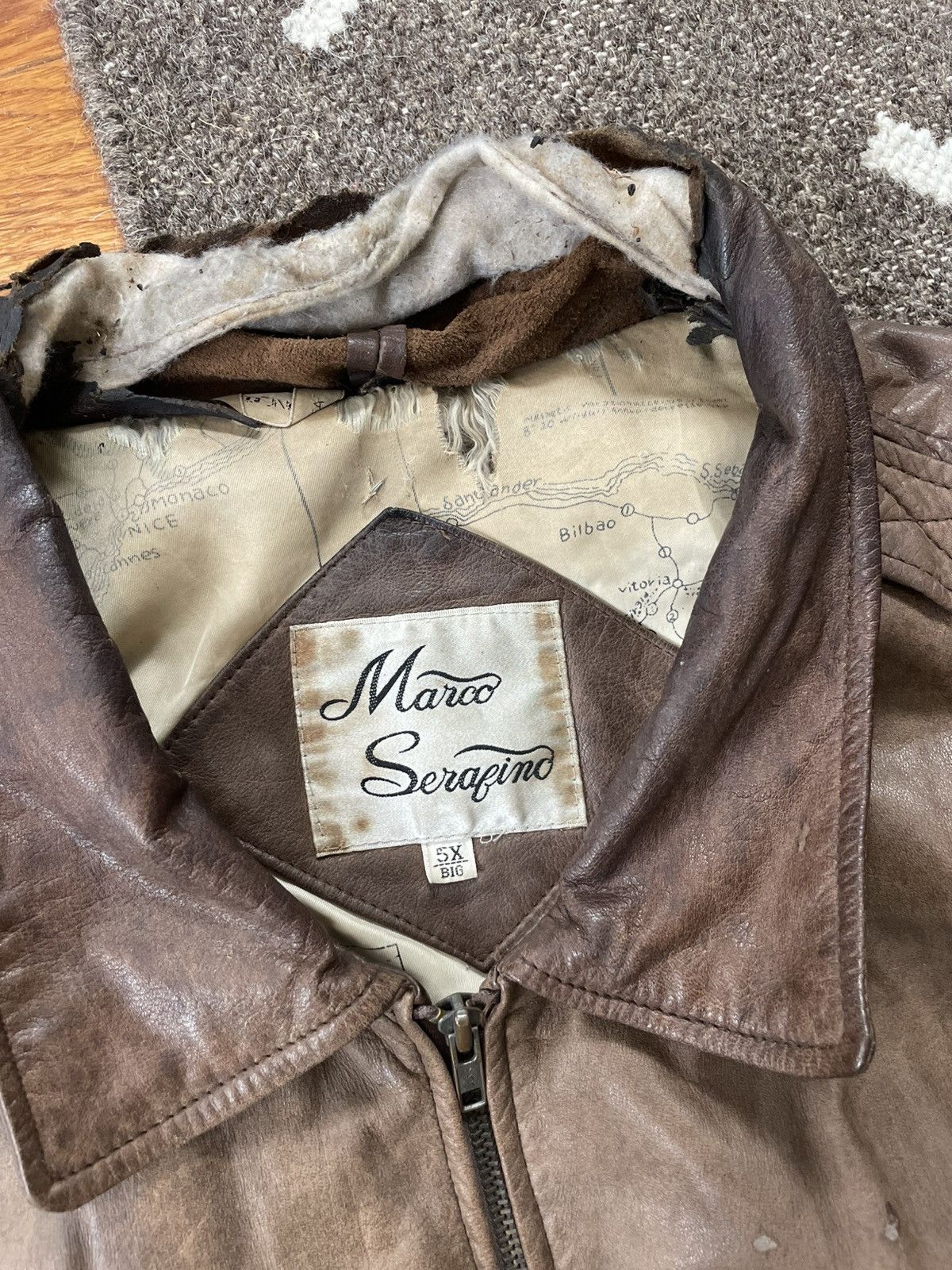 Other MARCO SERAFINO WORLD MAP JACKET Size US XXL / EU 58 / 5 - 3 Thumbnail