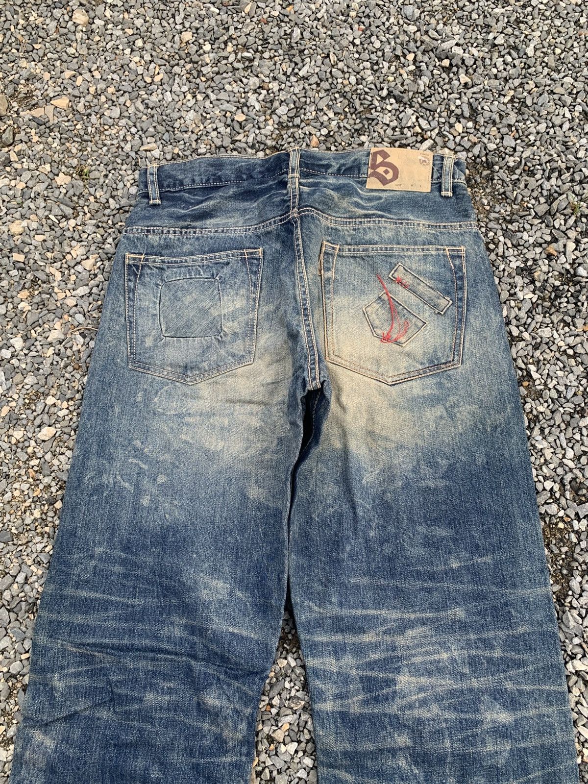 Kapital SCANNER FUNDAMENTAL CLAWMARK SELVEDGE JAPANESE RUSTY DENIM Size US 32 / EU 48 - 8 Thumbnail