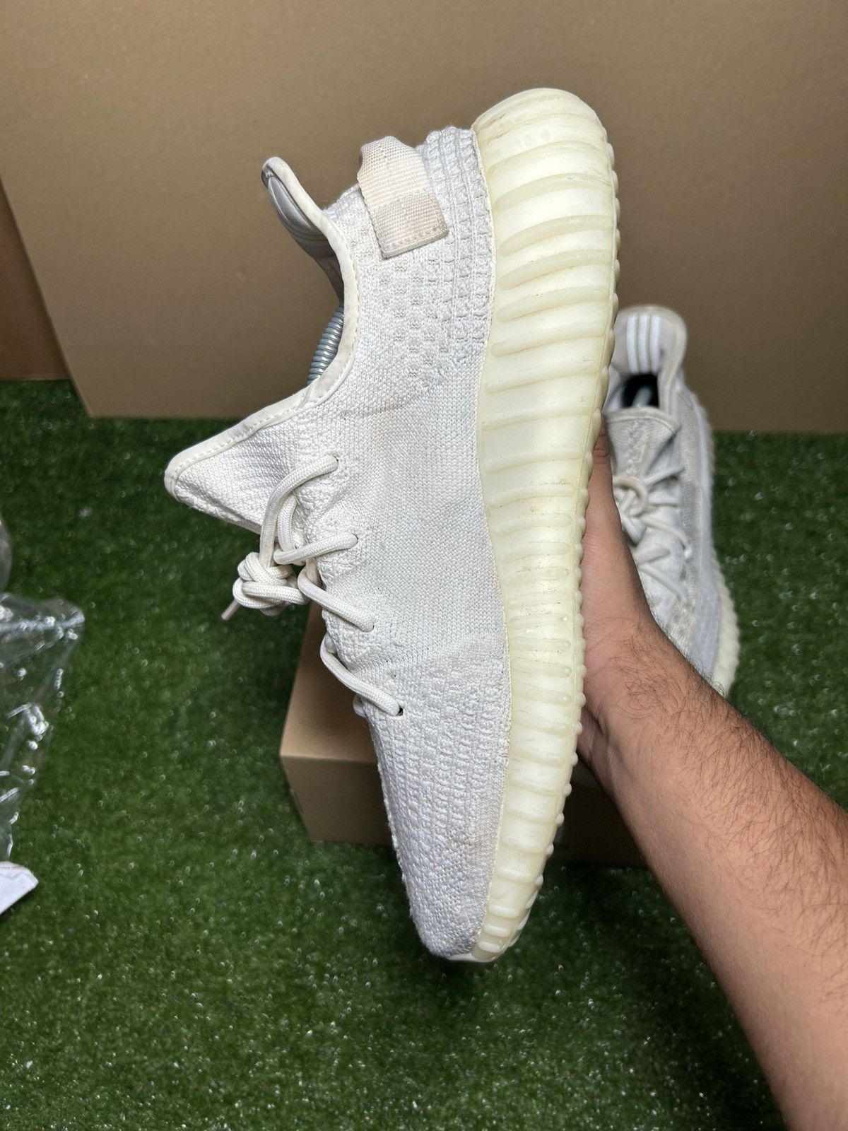 Yeezy Yeezy 350 bone Size US 12 / EU 45 - 7 Thumbnail