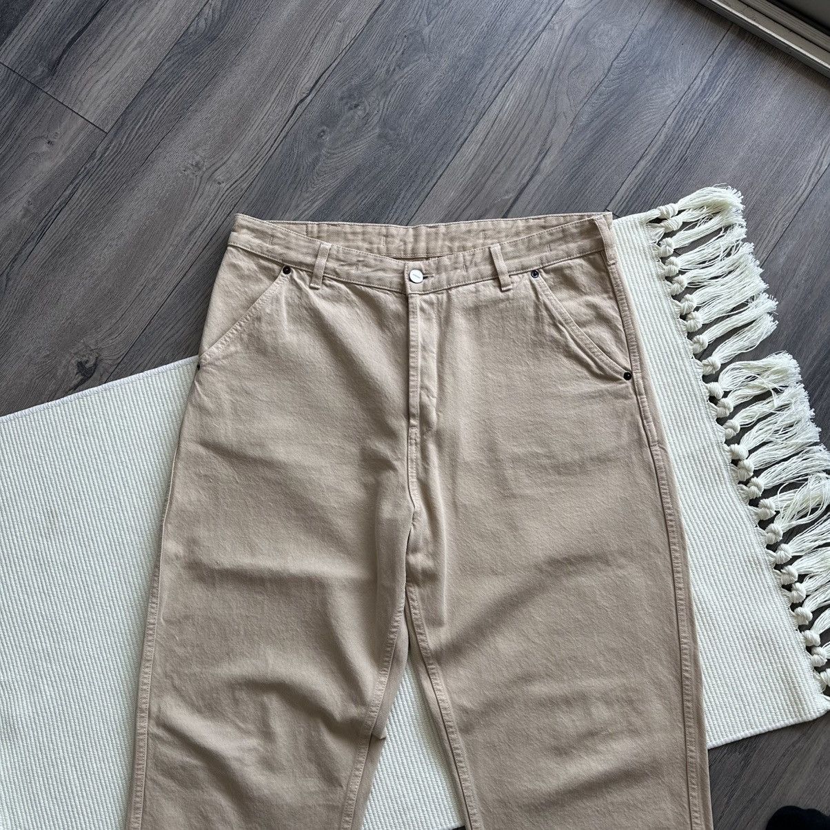 Jacquemus JACQUEMUS Beige Loose Fit Denim Pants Size US 34 / EU 50 - 2 Thumbnail