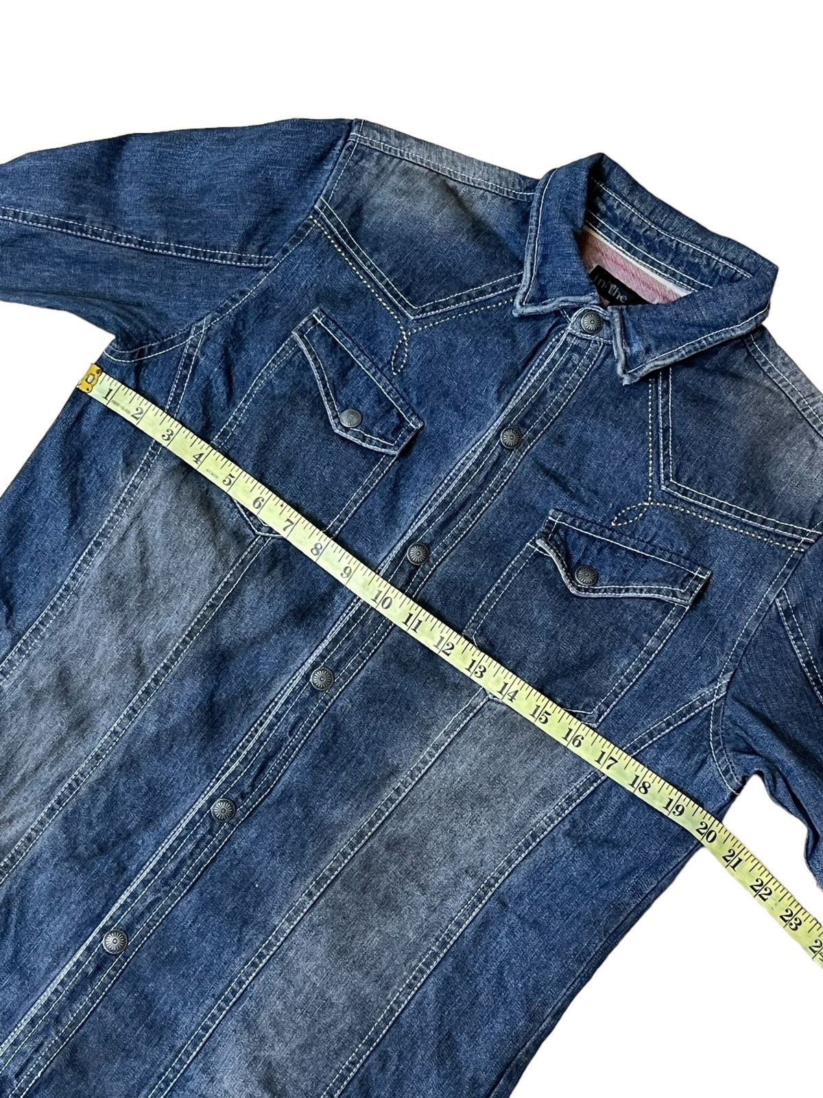 In The Attic SICK🔥IN THE ATTIC VIRGINIA BEACH BUTTON UP DENIM SHIRT Size US M / EU 48-50 / 2 - 11 Thumbnail
