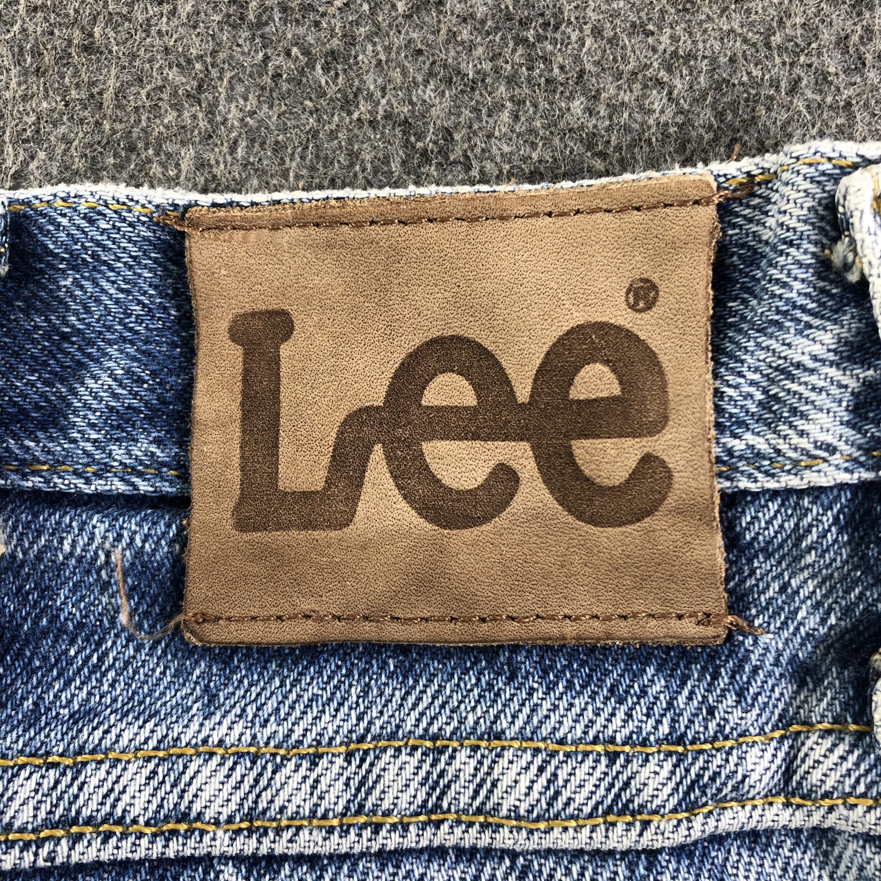 Lee Vintage Blue Wash Lee Jeans-J2889 Size US 34 / EU 50 - 5 Thumbnail