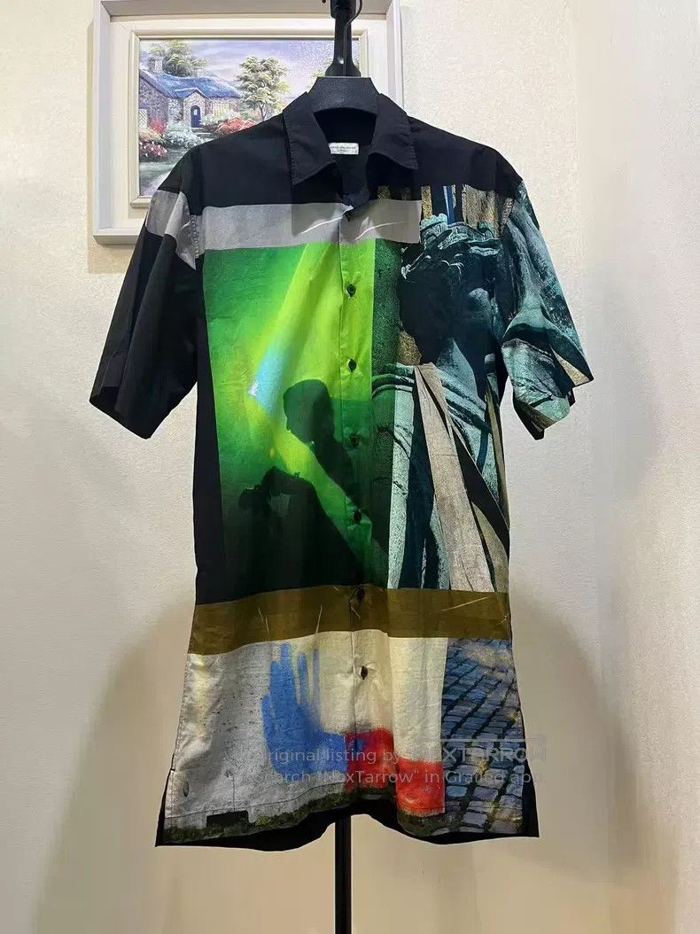 Dries Van Noten Dries Van Noten Print Shirt Size US M / EU 48-50 / 2 - 2 Thumbnail