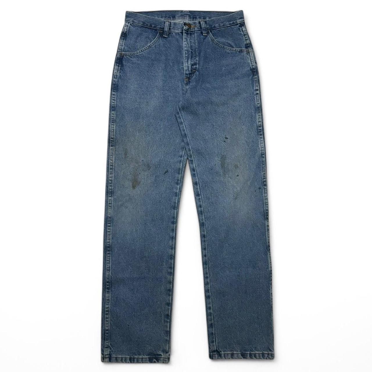Rustler Midwash Worn Faded Blue Denim Jeans 30x32 Size US 30 / EU 46 - 1 Thumbnail