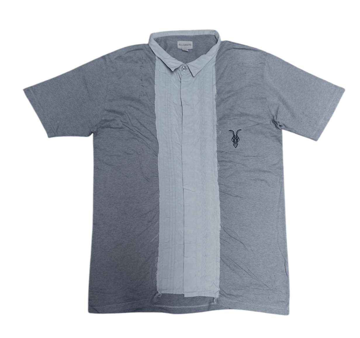 Allsaints Allsaints distressed shirt Size US S / EU 44-46 / 1 - 1 Thumbnail