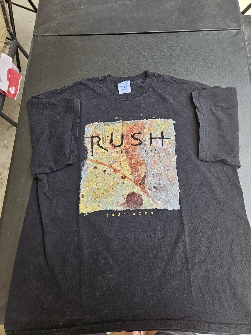 Other Rush Vapor Trails Tour 2002 M&O Knits Tee Size US XXL / EU 58 / 5 - 1 Thumbnail