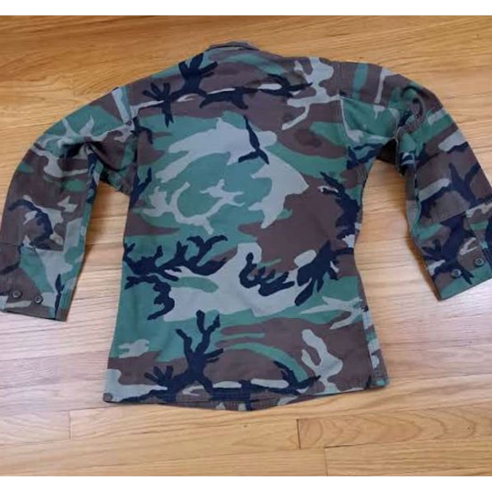Vintage VINTAGE Michigan 63 Civil Air Patrol Camouflage Field Shirt Small Regular Size US S / EU 44-46 / 1 - 5 Thumbnail