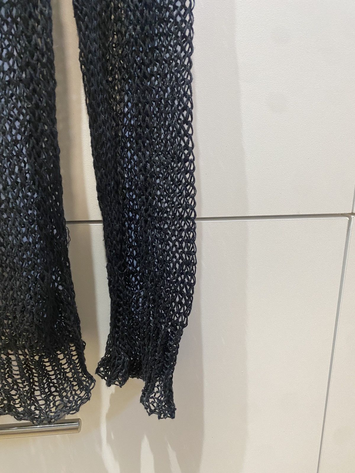 Dries Van Noten Dries Van Noten - Archive, Open Gauge, Distressed Knit Size US L / EU 52-54 / 3 - 6 Thumbnail