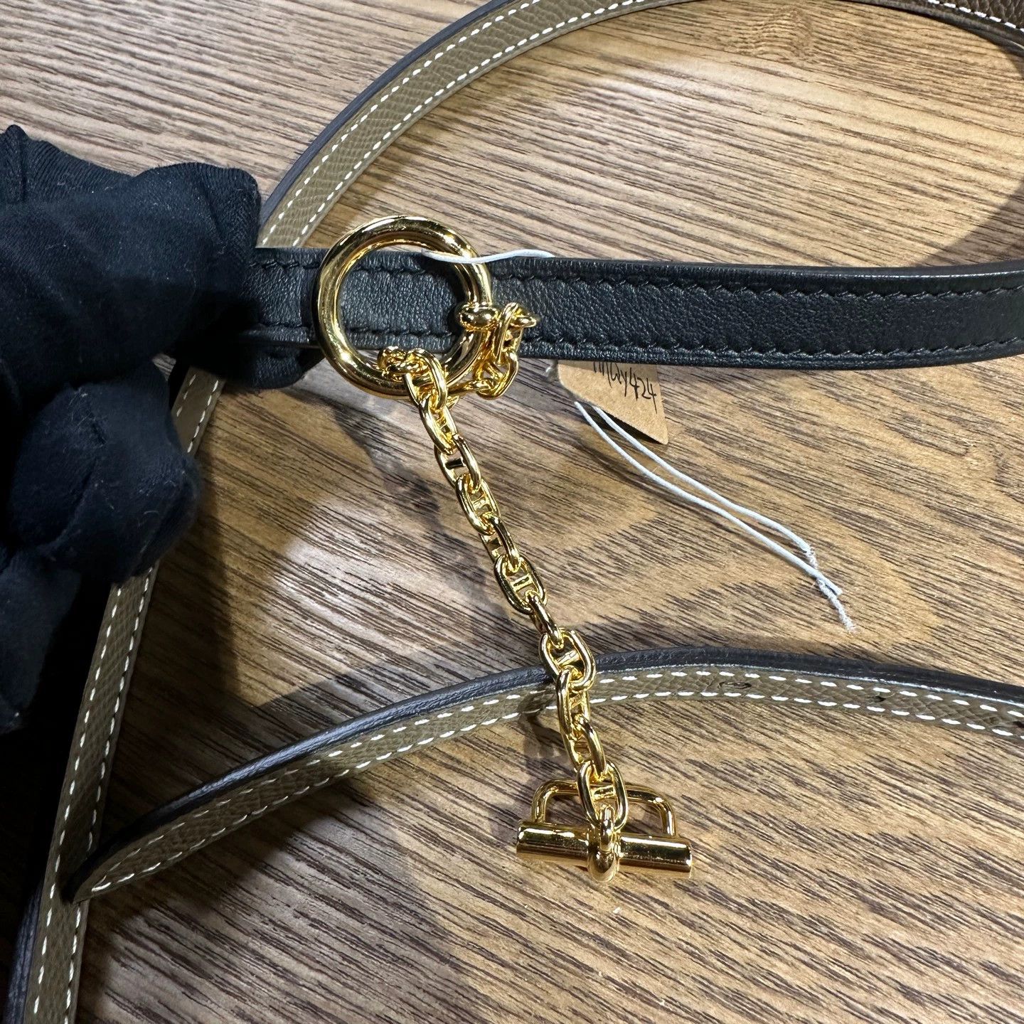 Hermes Hermes Chain Gold Buckle Belt may424 Size ONE SIZE - 2 Thumbnail