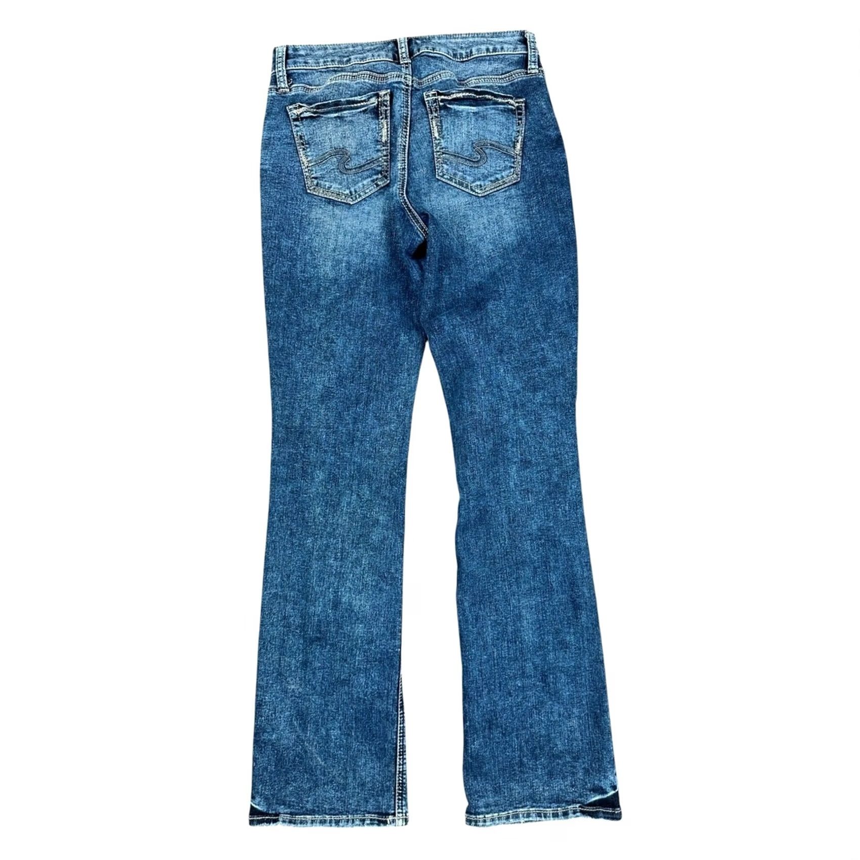 Silver Jeans Co. Silver Jeans Co. Suki Slim Bootcut Jeans Women’s Size 29x33 Medium Wash Size 29" - 2 Thumbnail